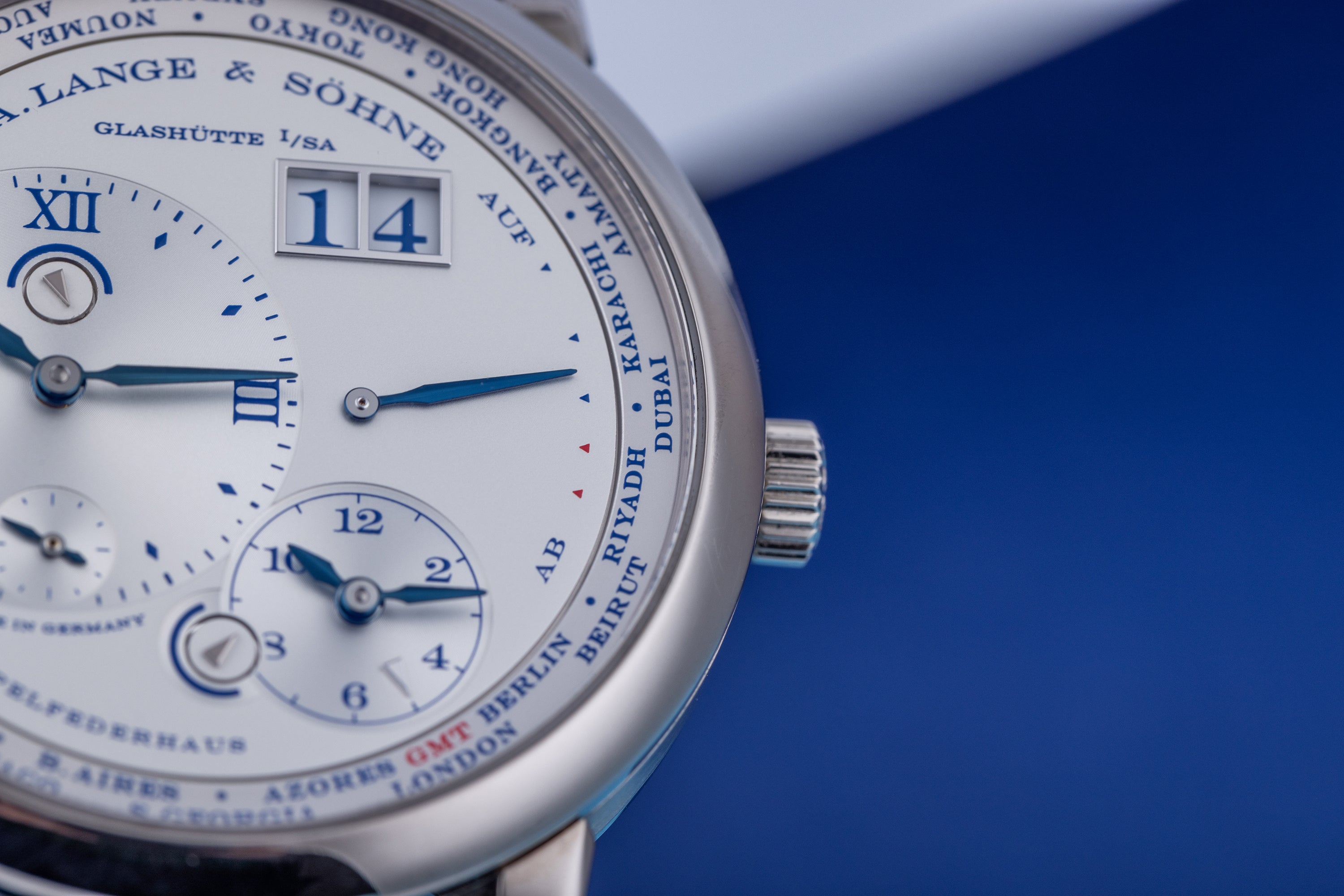 A. Lange & Söhne | Lange 1 Time Zone | 25th Anniversary Limited Edition (25 pieces) | REF. 116.066 | 18k White Gold | Silver Dial | 2019 | Archive Papers
