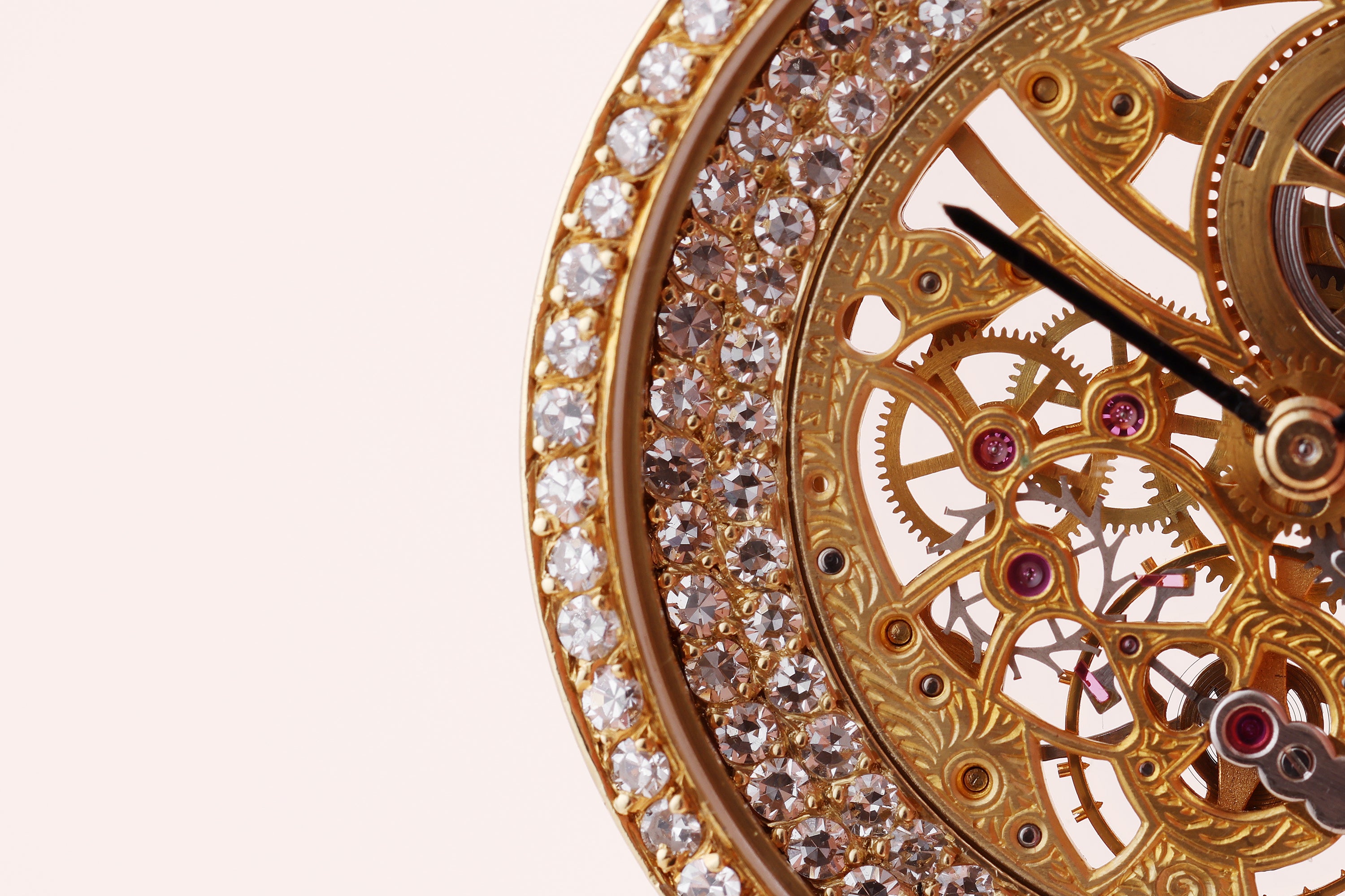 Audemars Piguet | Open-Worked Skeleton Dial | Diamond Wristwatch | 18k Yellow Gold