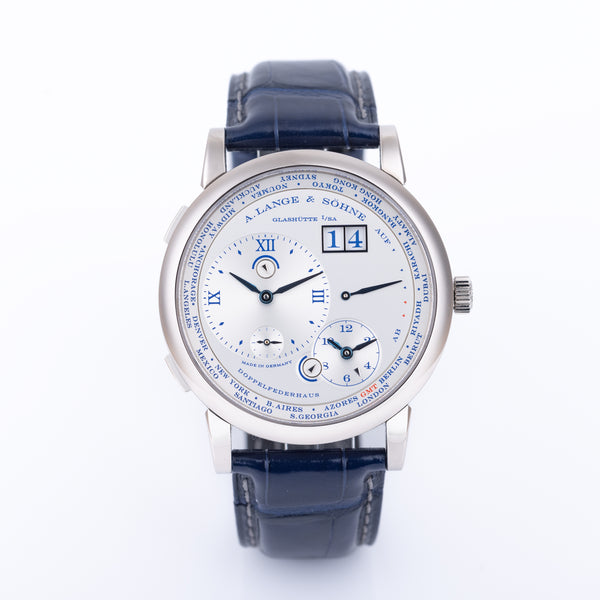 A. Lange & Söhne Lange 1 Time Zone 25th Anniversary Limited Edition (25 pieces) | REF. 116.066 | 18k White Gold | Silver Dial | 2019