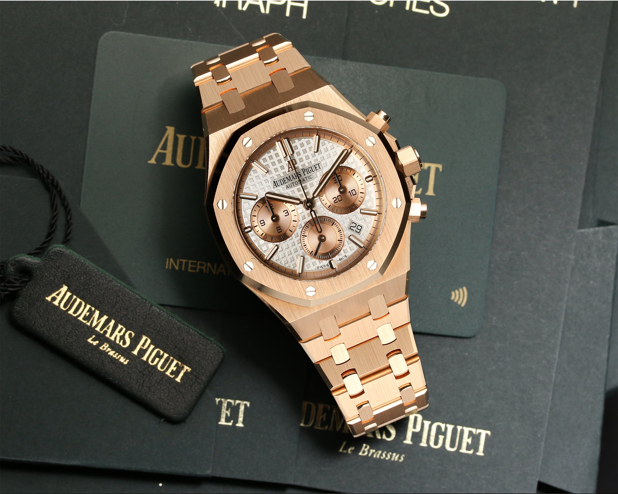 Audemars Piguet Royal Oak Offshore 18K Rose Gold Second Hand Watch Collectors 10_