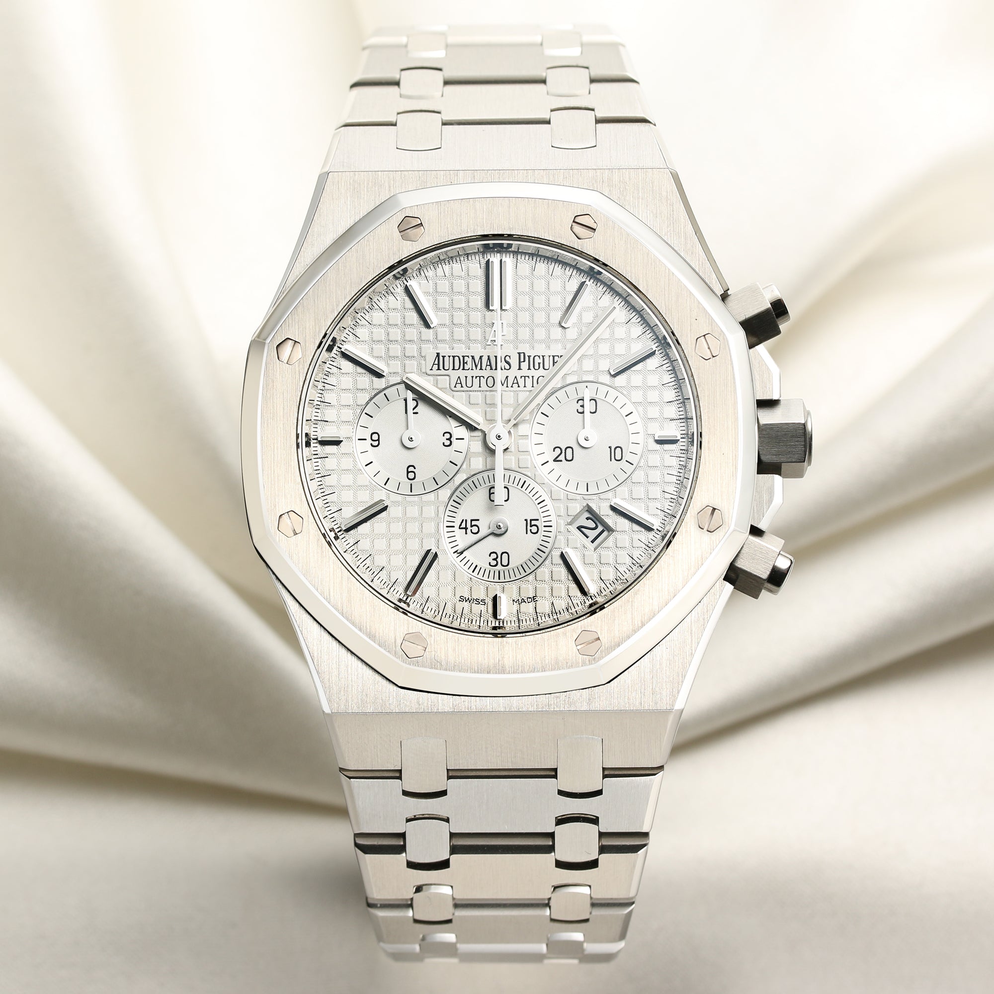 Audemars Piguet Royal Oak Offshore Stainless Steel Second Hand Watch Collectors 1