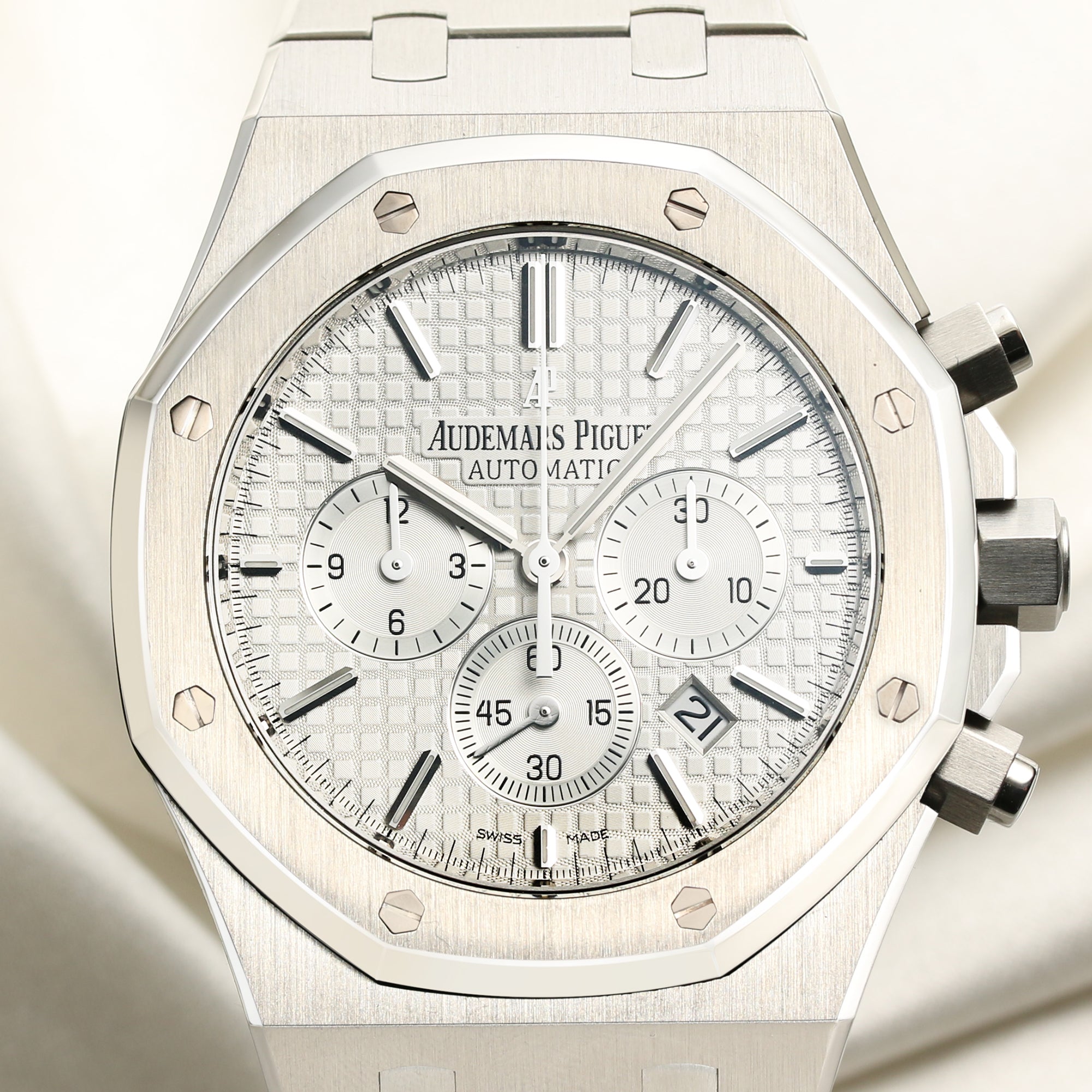 Audemars Piguet Royal Oak Offshore Stainless Steel Second Hand Watch Collectors 2