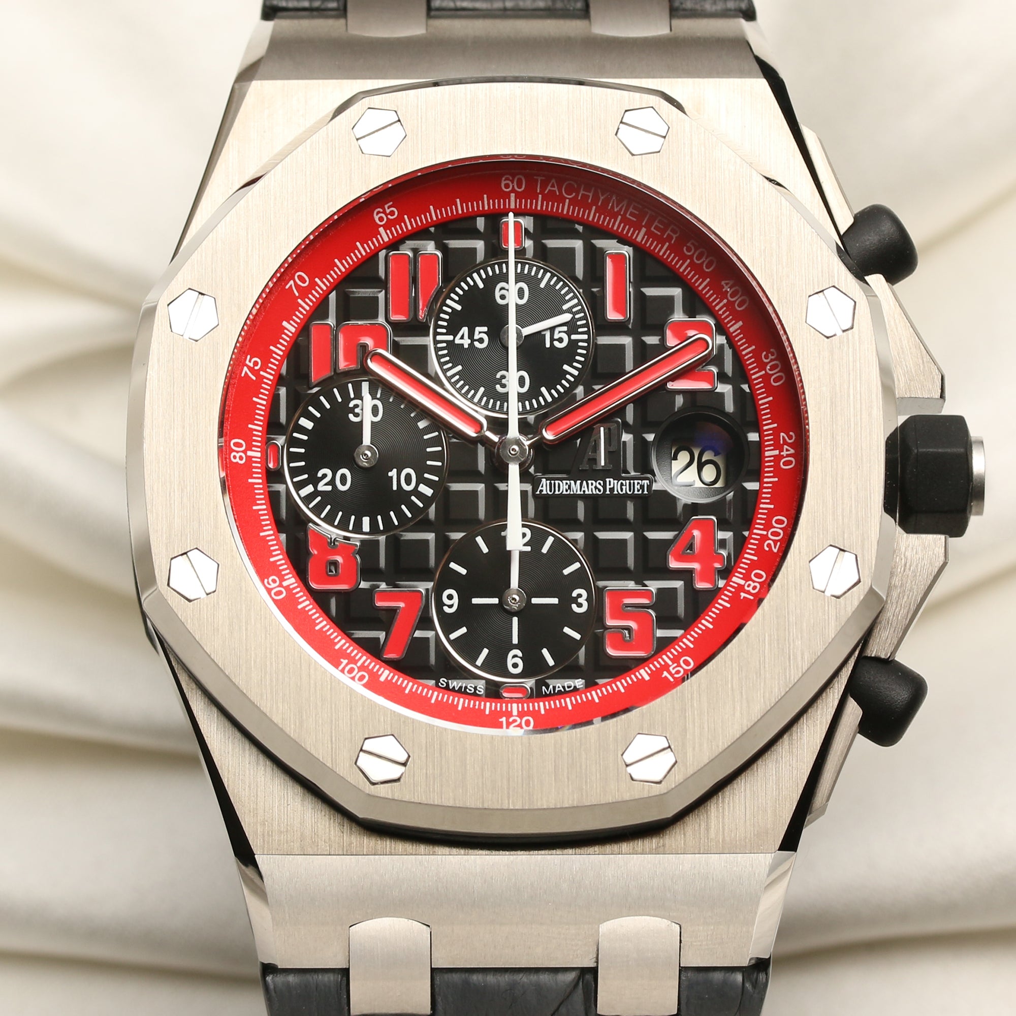 Audemars Piguet Royal Oak Offshore Stainless Steel Second Hand Watch Collectors 2