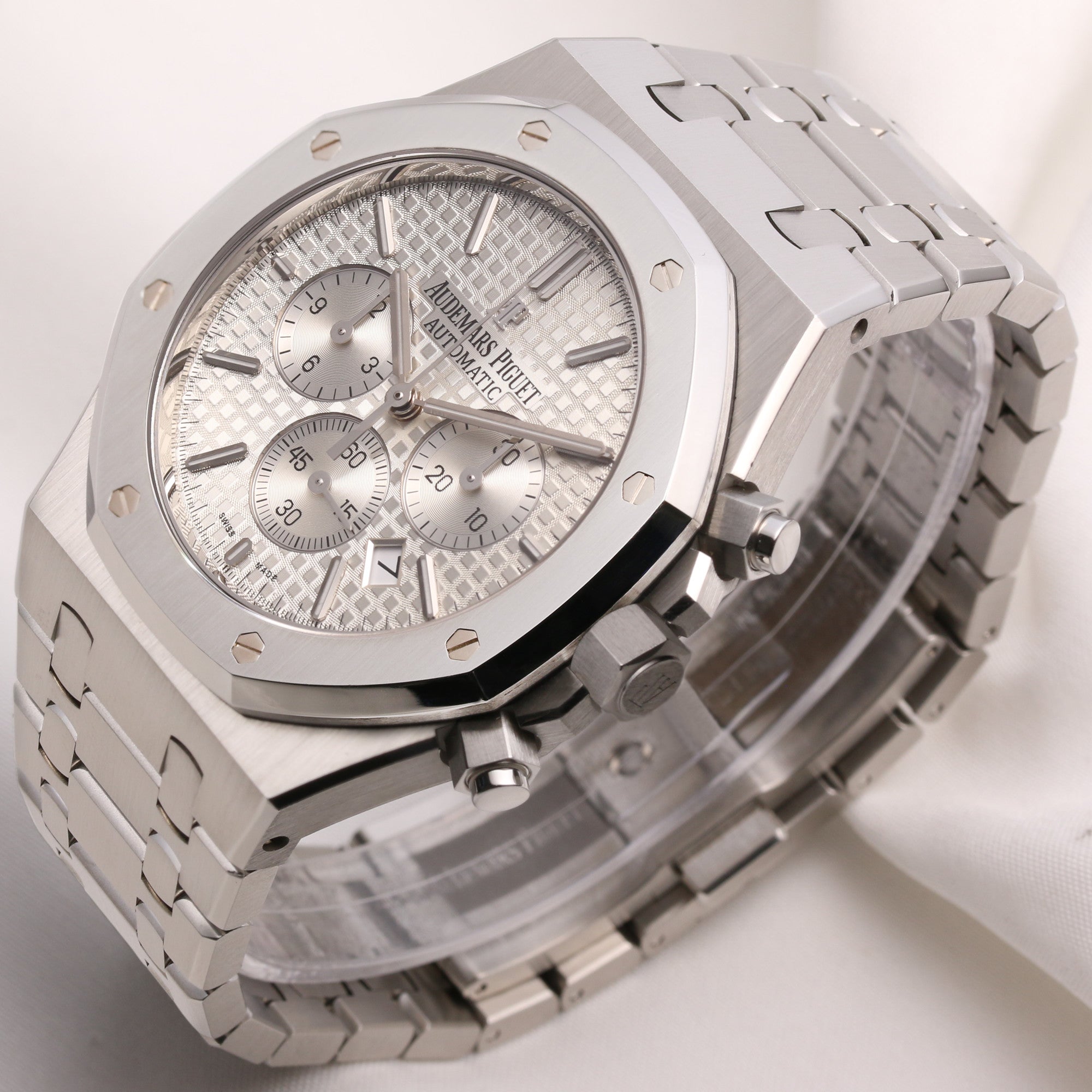 Audemars Piguet Royal Oak Offshore Stainless Steel Second Hand Watch Collectors 3