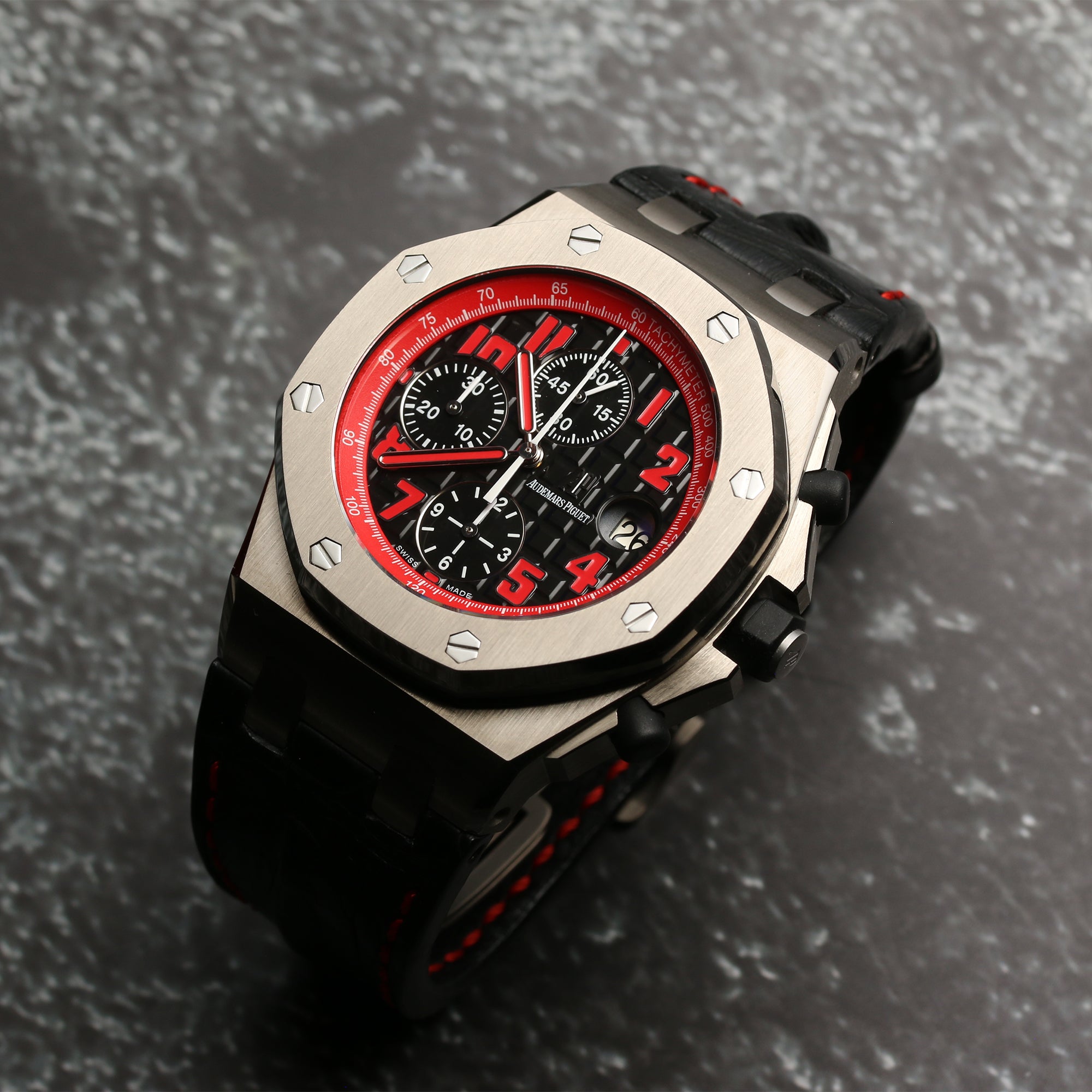 Audemars Piguet Royal Oak Offshore Stainless Steel Second Hand Watch Collectors 3