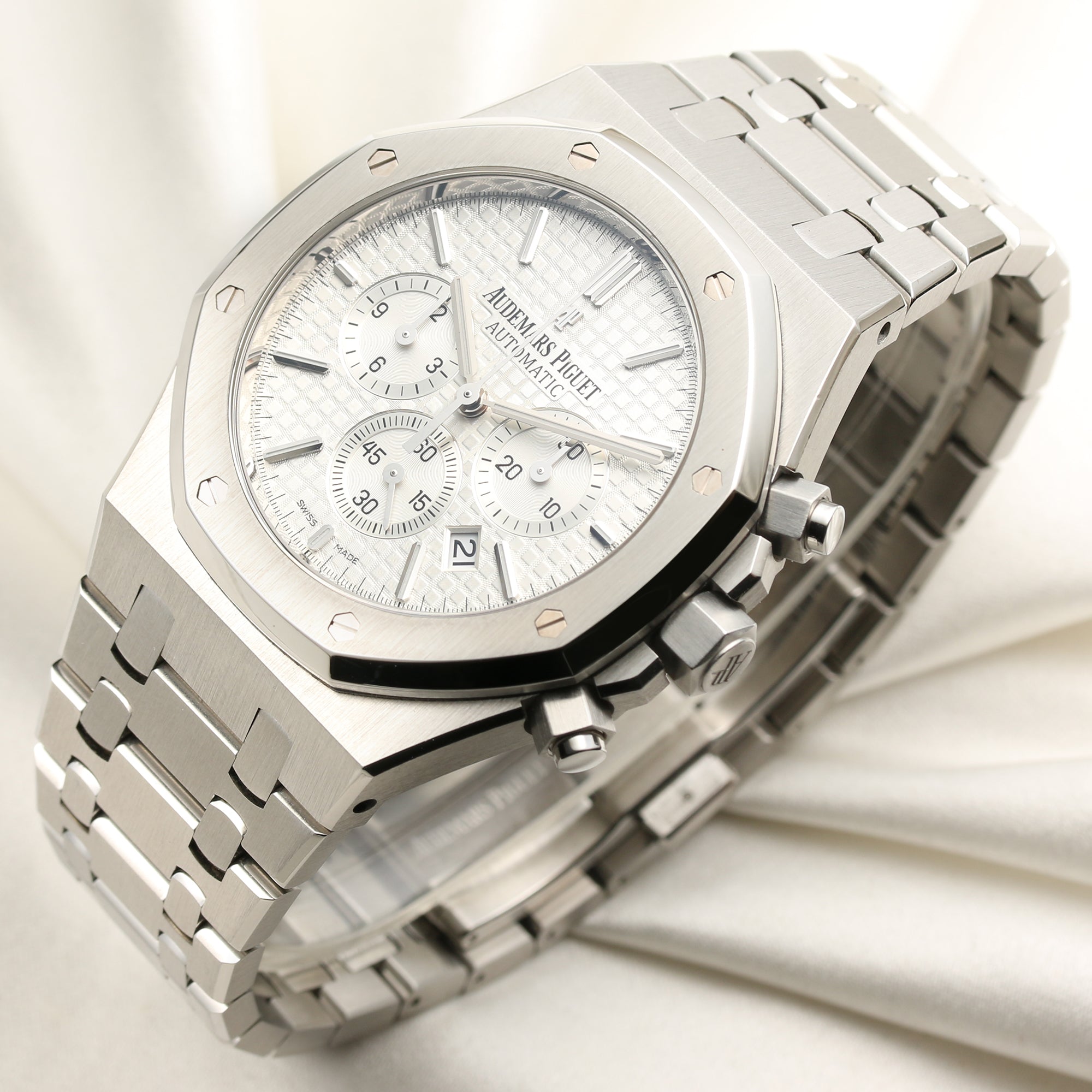 Audemars Piguet Royal Oak Offshore Stainless Steel Second Hand Watch Collectors 3