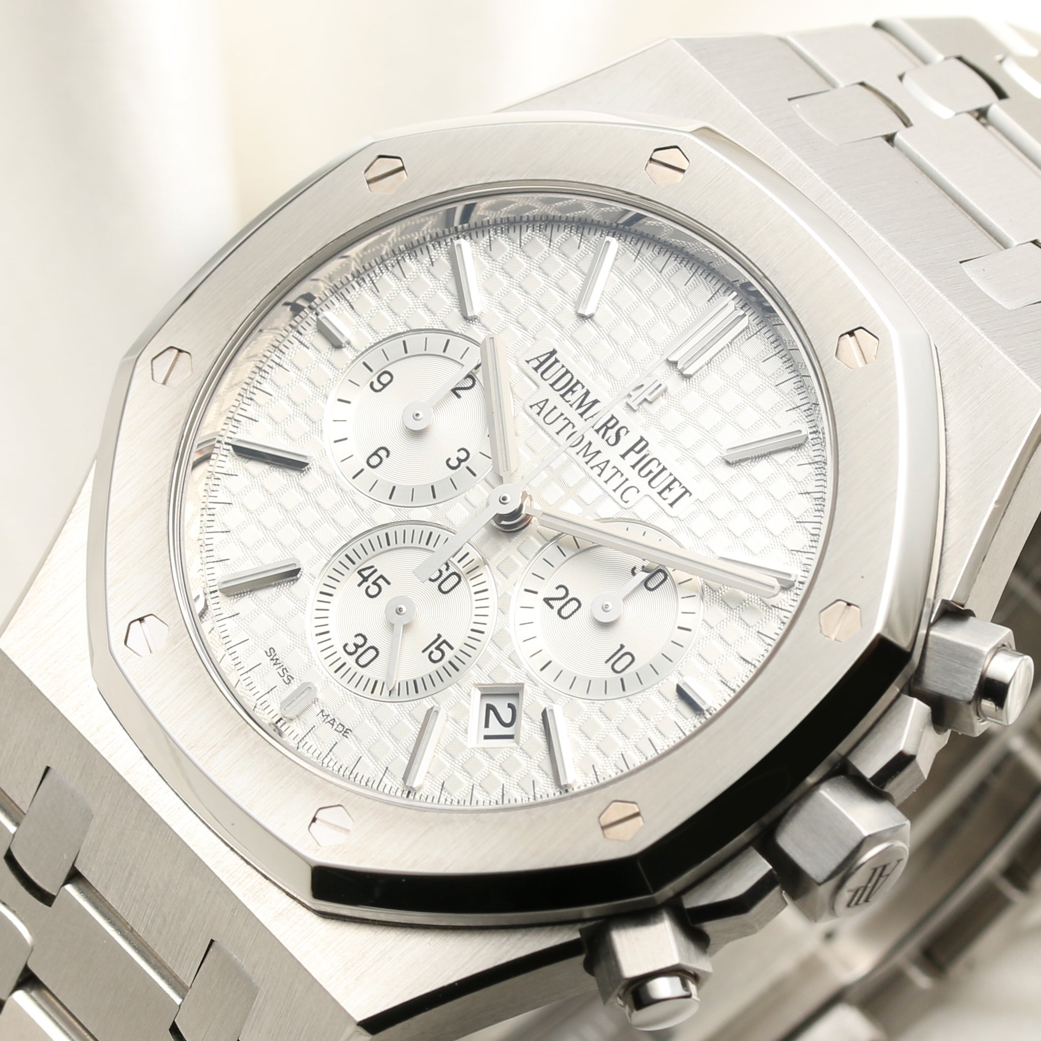 Audemars Piguet Royal Oak Offshore Stainless Steel Second Hand Watch Collectors 4