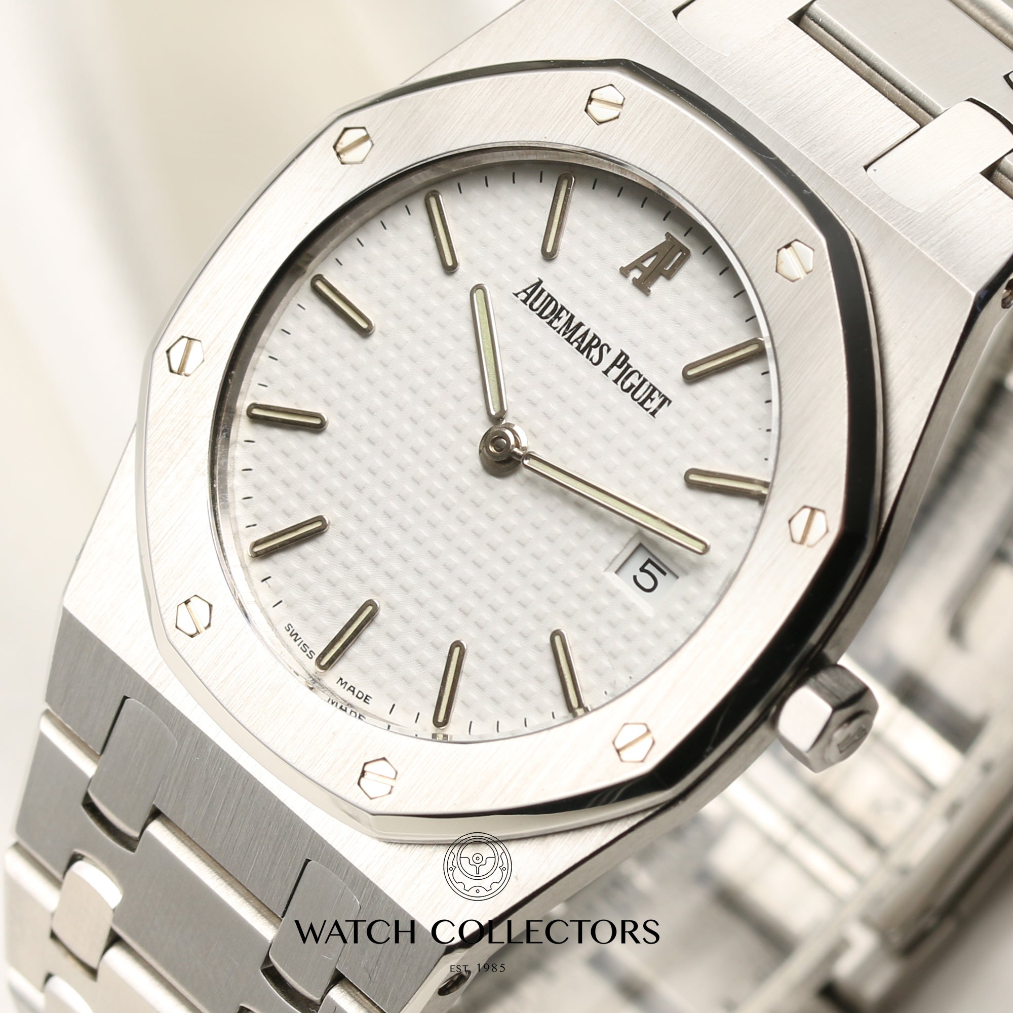 Audemars Piguet Royal Oak Stainless Steel Second Hand Watch Collectors 4