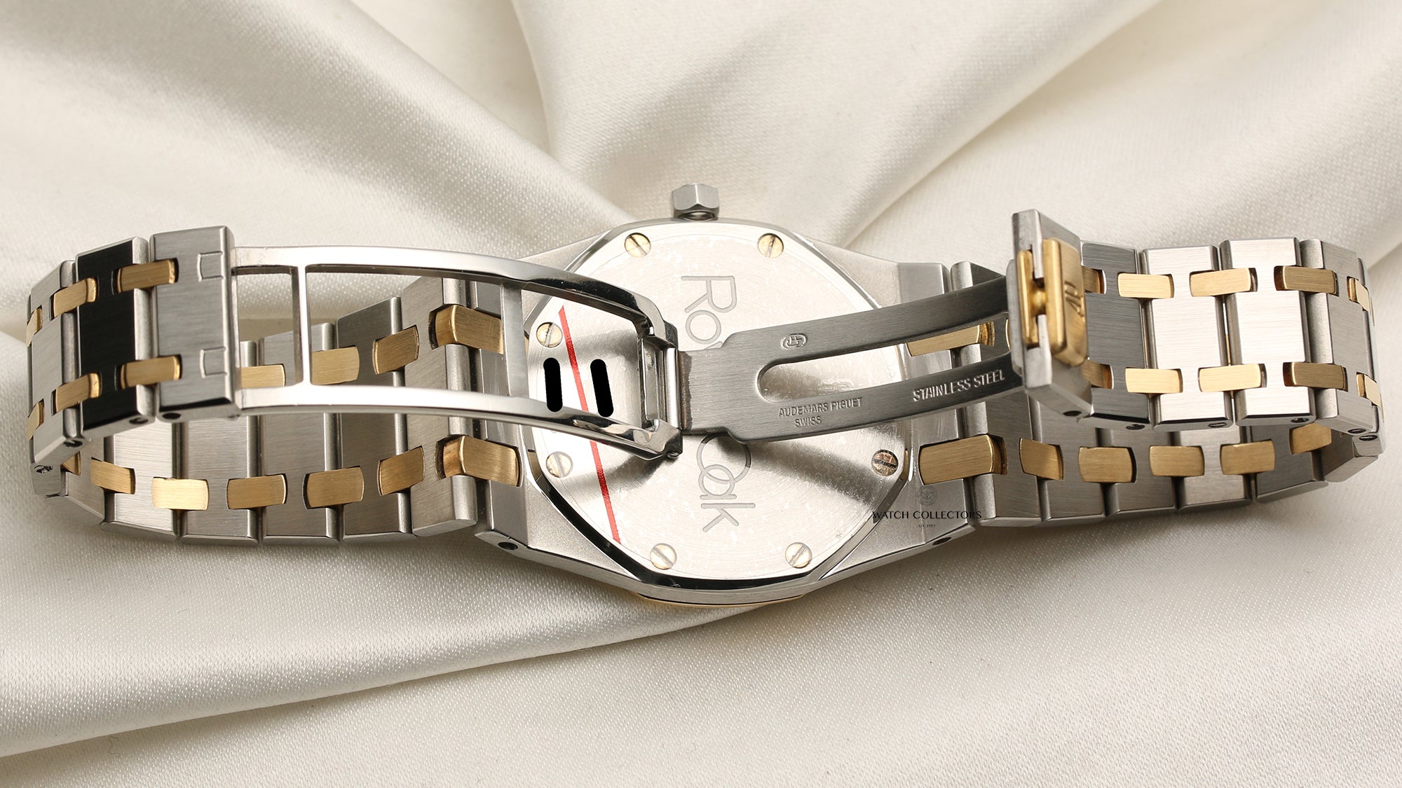 Audemars Piguet Royal Oak Steel & Gold Second Hand Watch Collectors 7