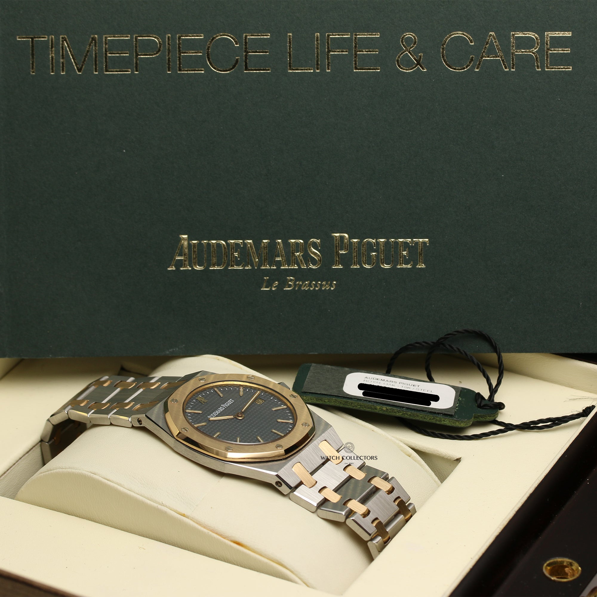 Audemars Piguet Royal Oak Steel & Gold Second Hand Watch Collectors 9