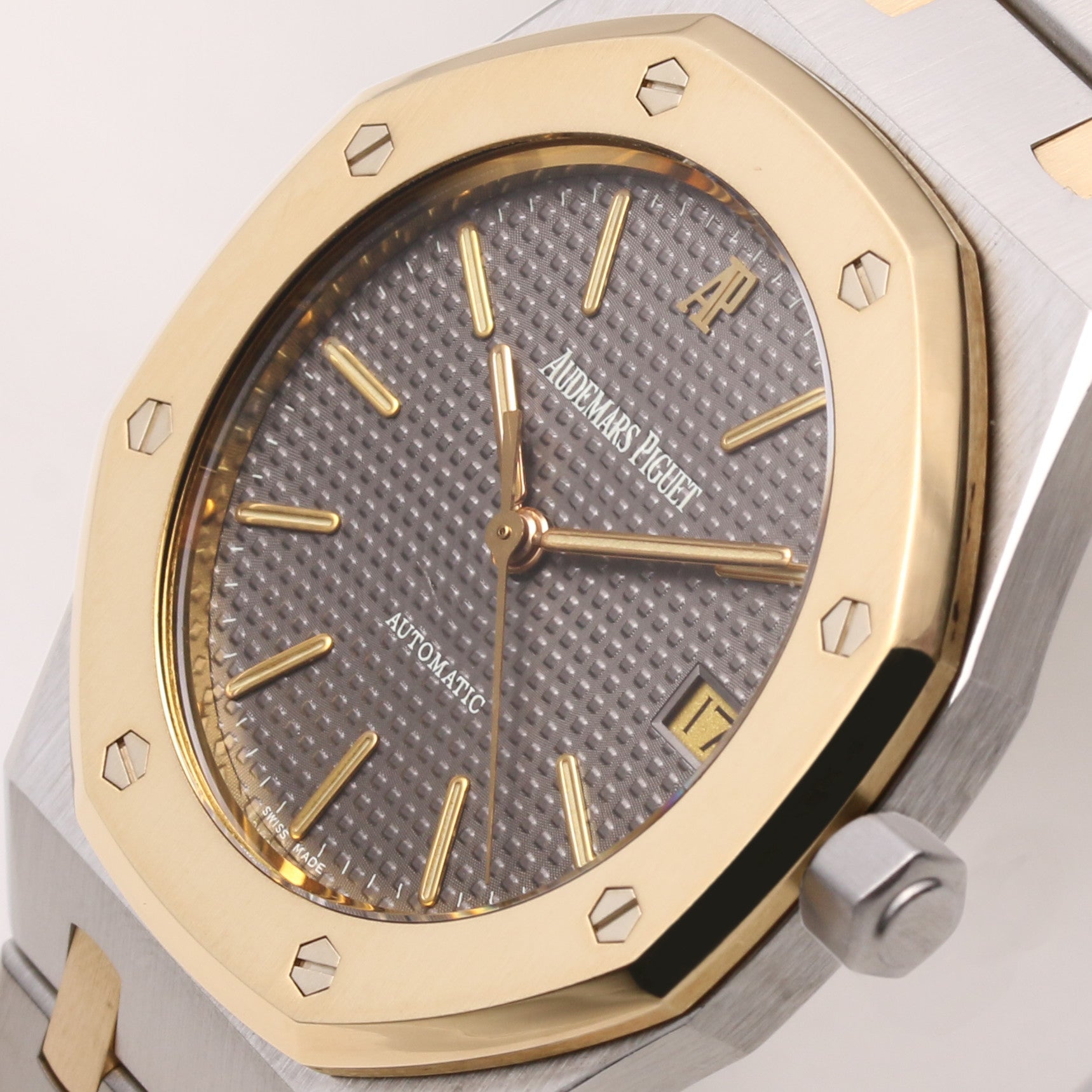 Audemars Piguet Royal Oak Steel & Yellow Gold Second Hand Watch Collectors 5