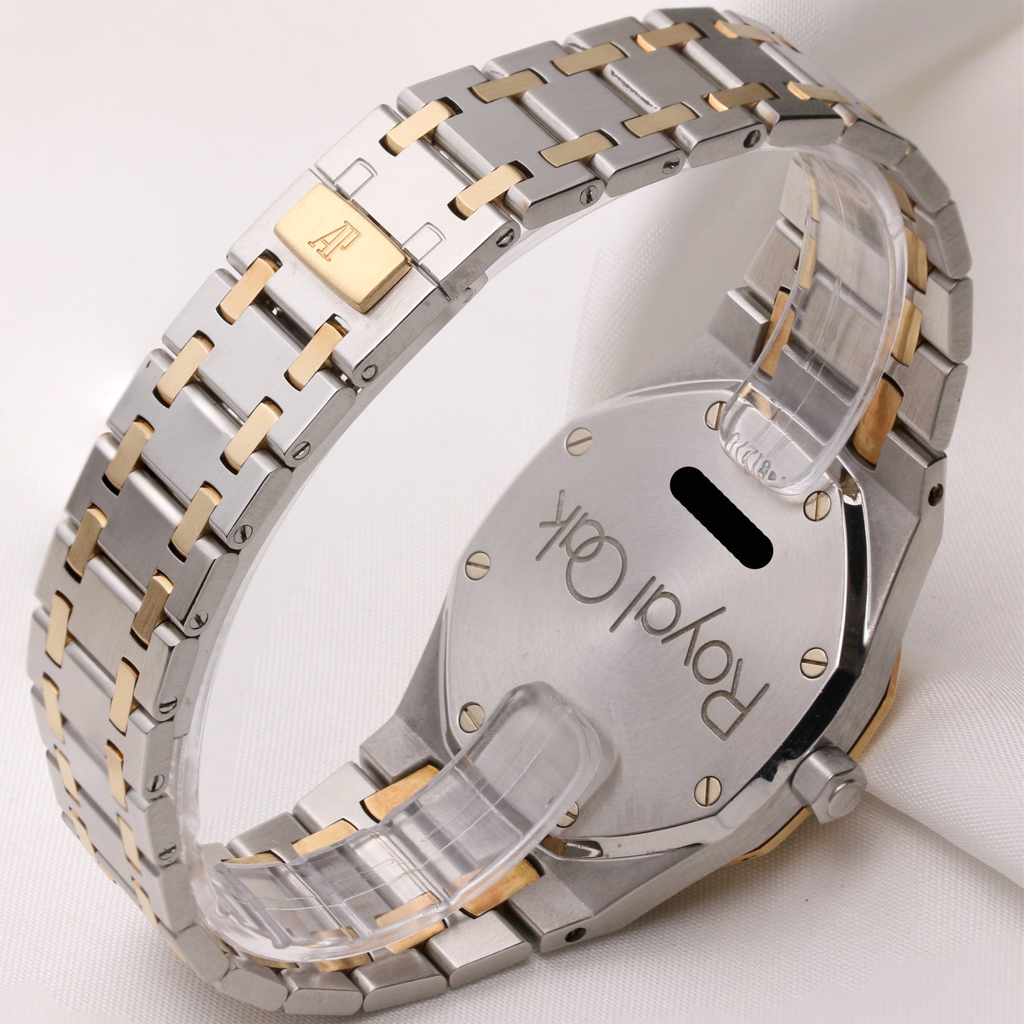 Audemars Piguet Royal Oak Steel & Yellow Gold Second Hand Watch Collectors 7