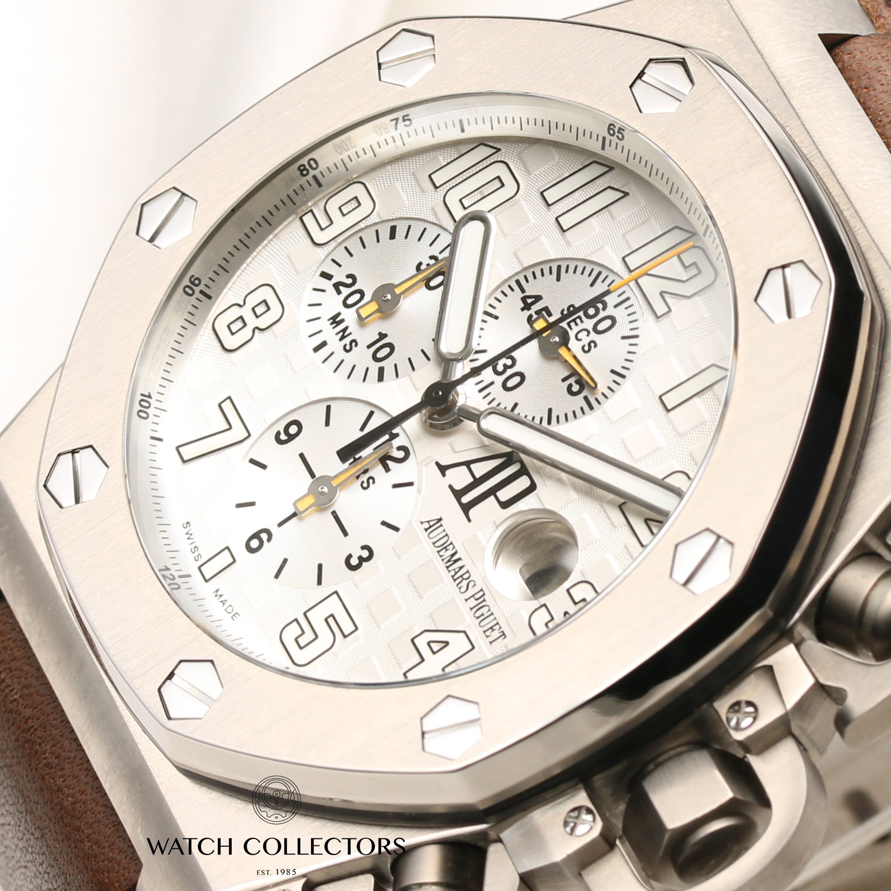 Audemars Piguet T3 Stainless Steel Second Hand Watch Collectors 4