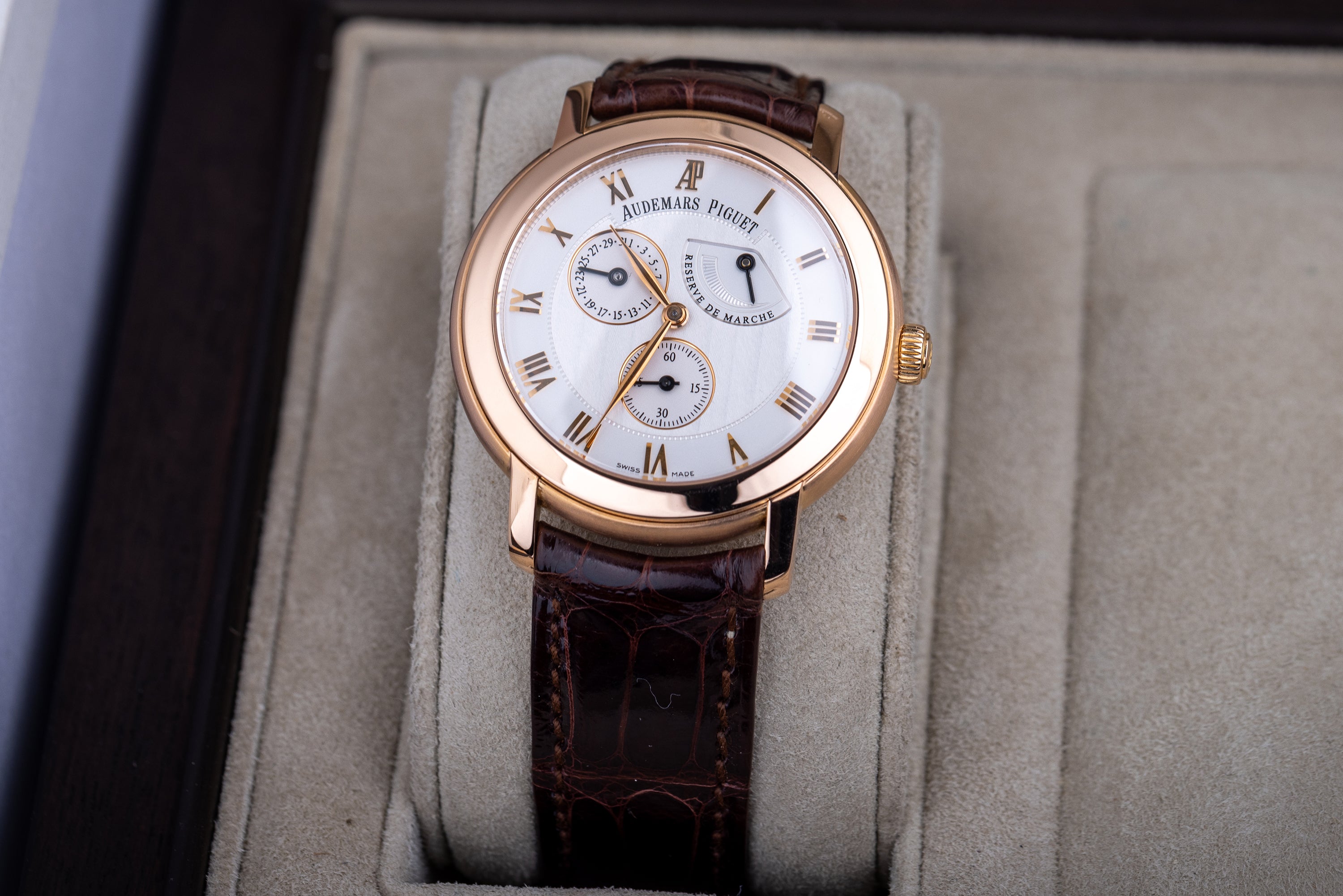 Audemars Piguet Jules Audemars | REF. 25955OR/O/0002CR/01 | 18k Rose Gold | Box & Papers | 2001
