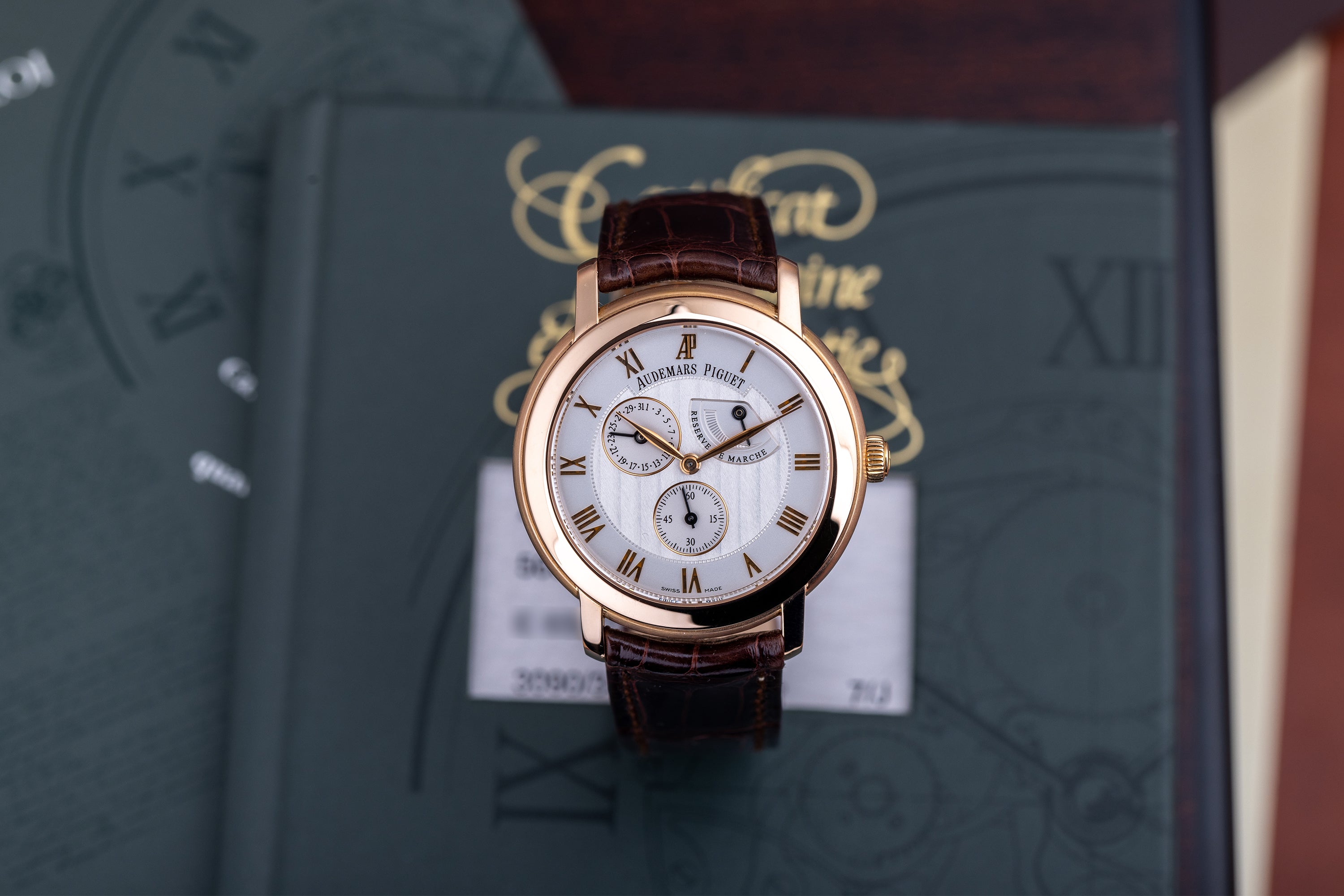 Audemars Piguet Jules Audemars | REF. 25955OR/O/0002CR/01 | 18k Rose Gold | Box & Papers | 2001