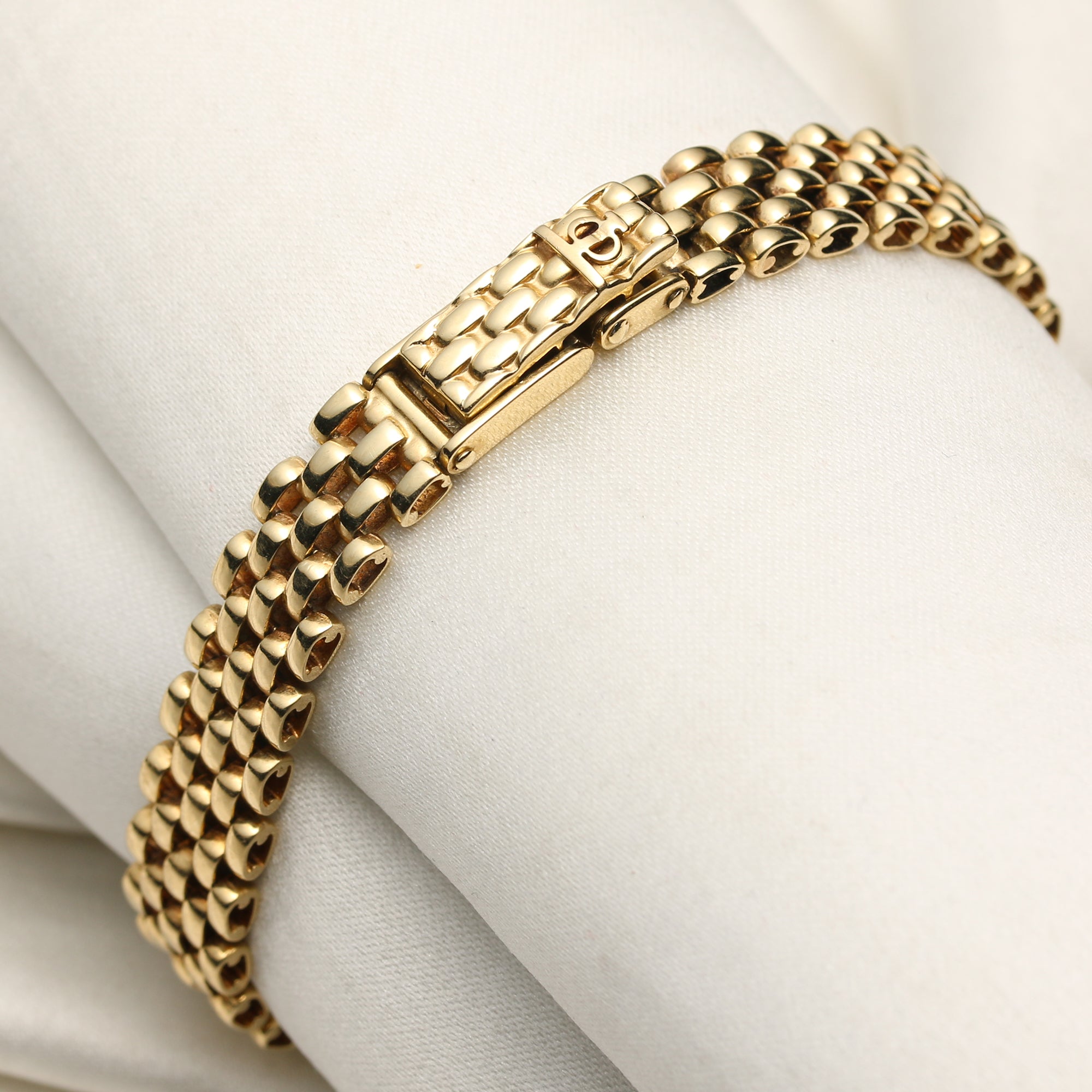 Baume & Mercier 18K Yellow Gold Diamond Bezel Second Hand Watch Collectors 5