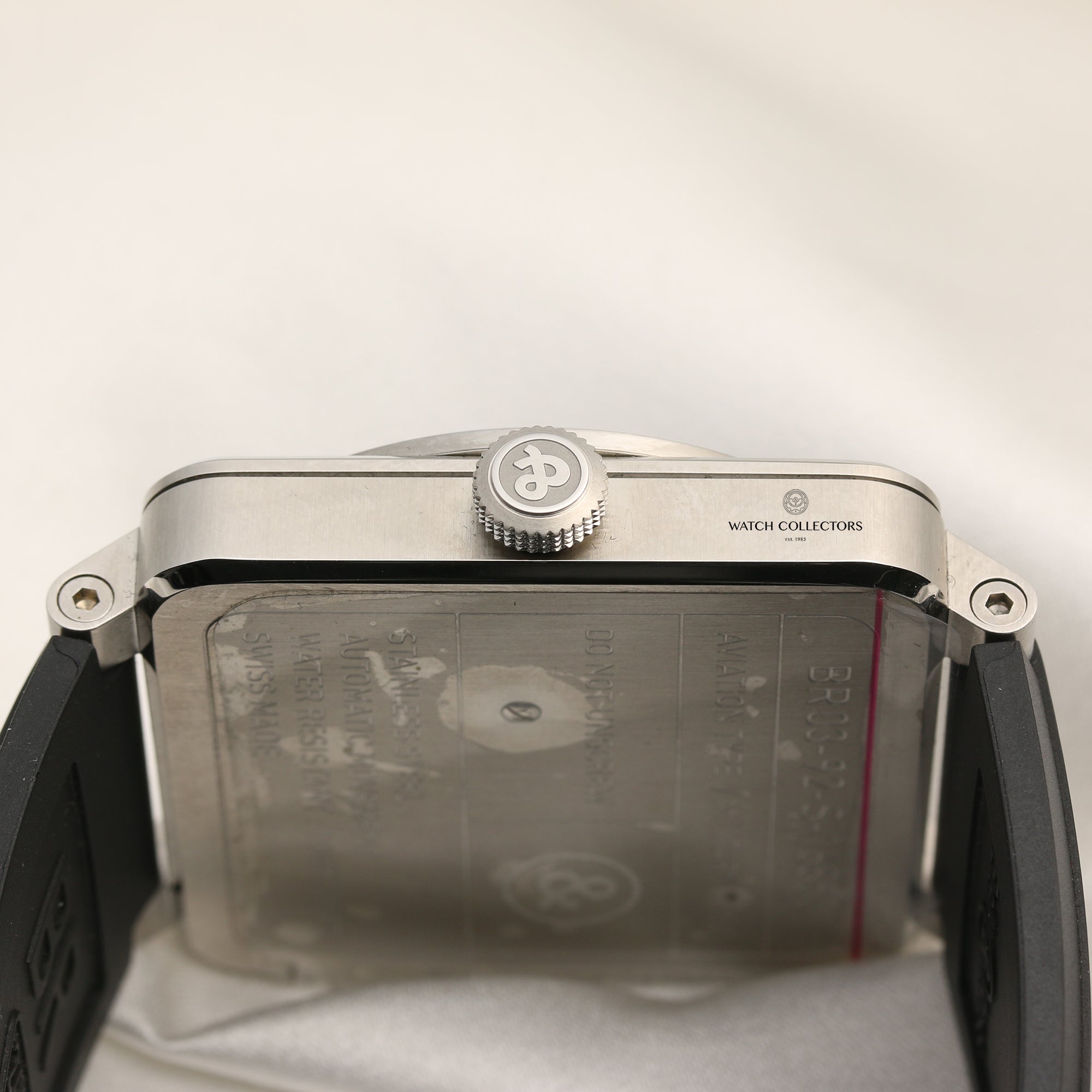 Bell & Ross Stainless Steel Second Hand Watch Collectors 5