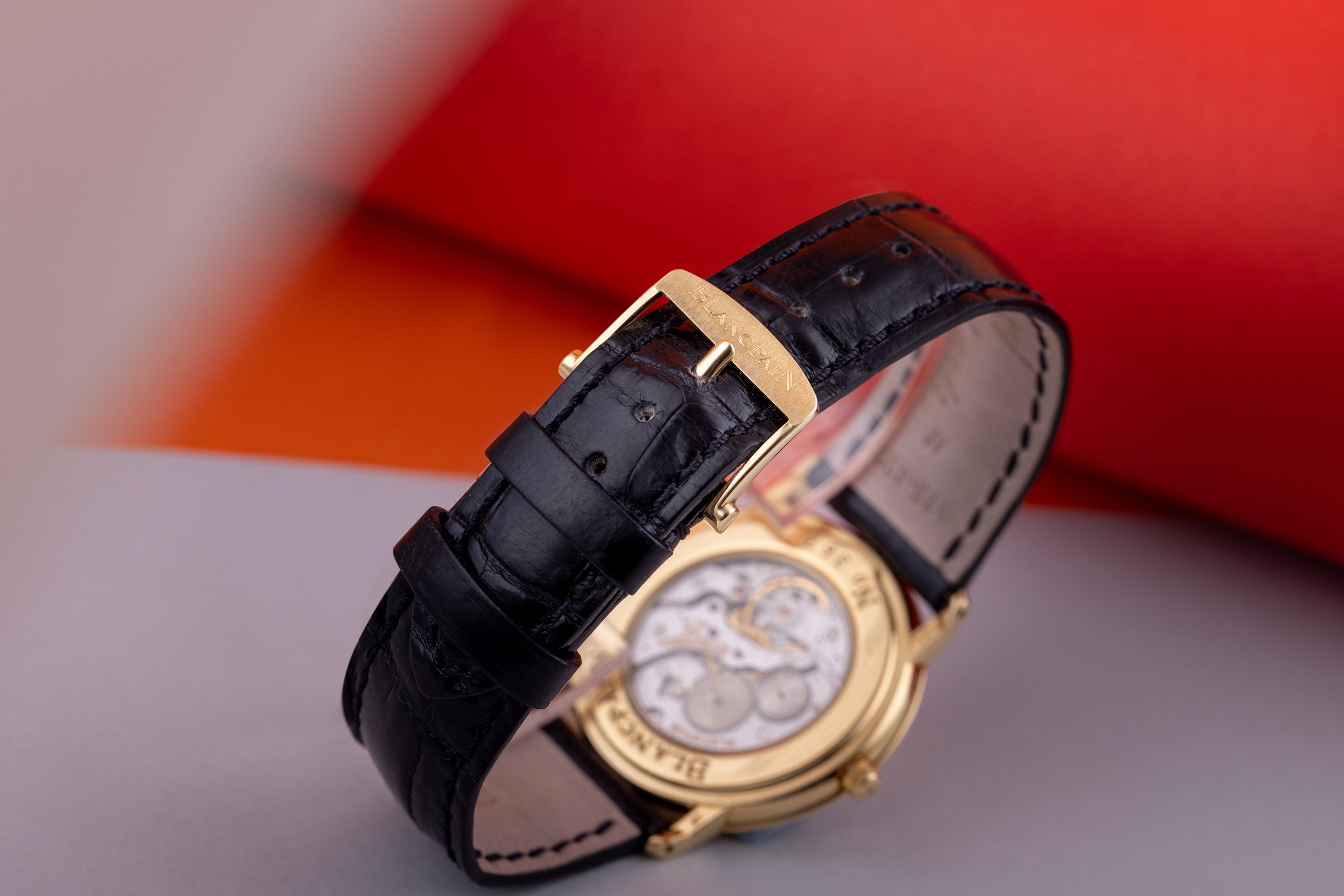 Blancpain Villeret Ultra Slim | Mother of Pearl Roman Numeral Dial | 33.5mm | 18k Yellow Gold