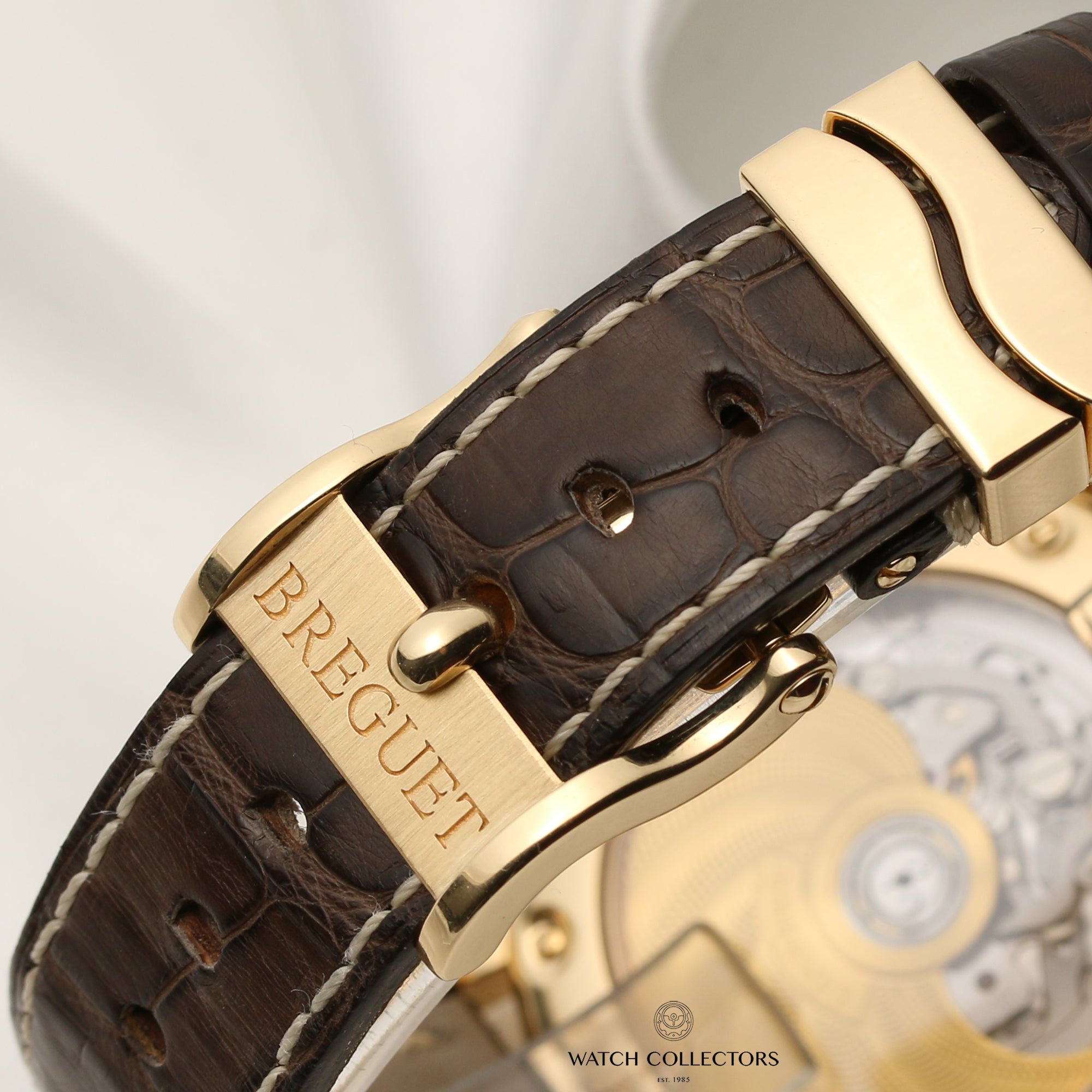 Breguet 18K Yellow Gold Chronograph Second Hand Watch Collectors 10