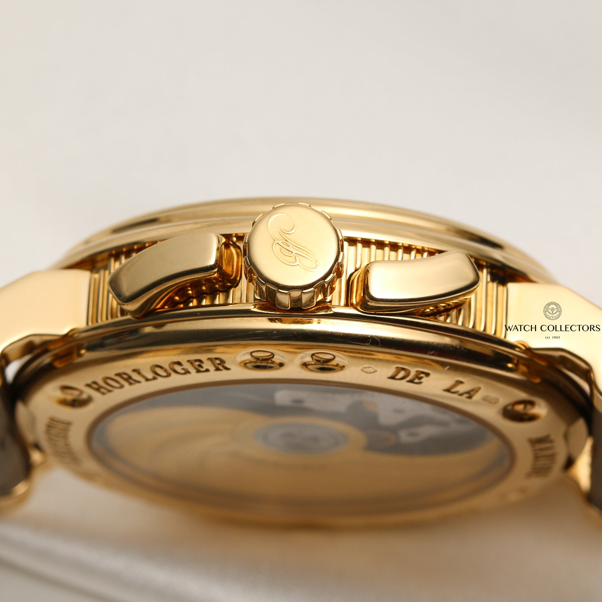 Breguet 18K Yellow Gold Chronograph Second Hand Watch Collectors 6