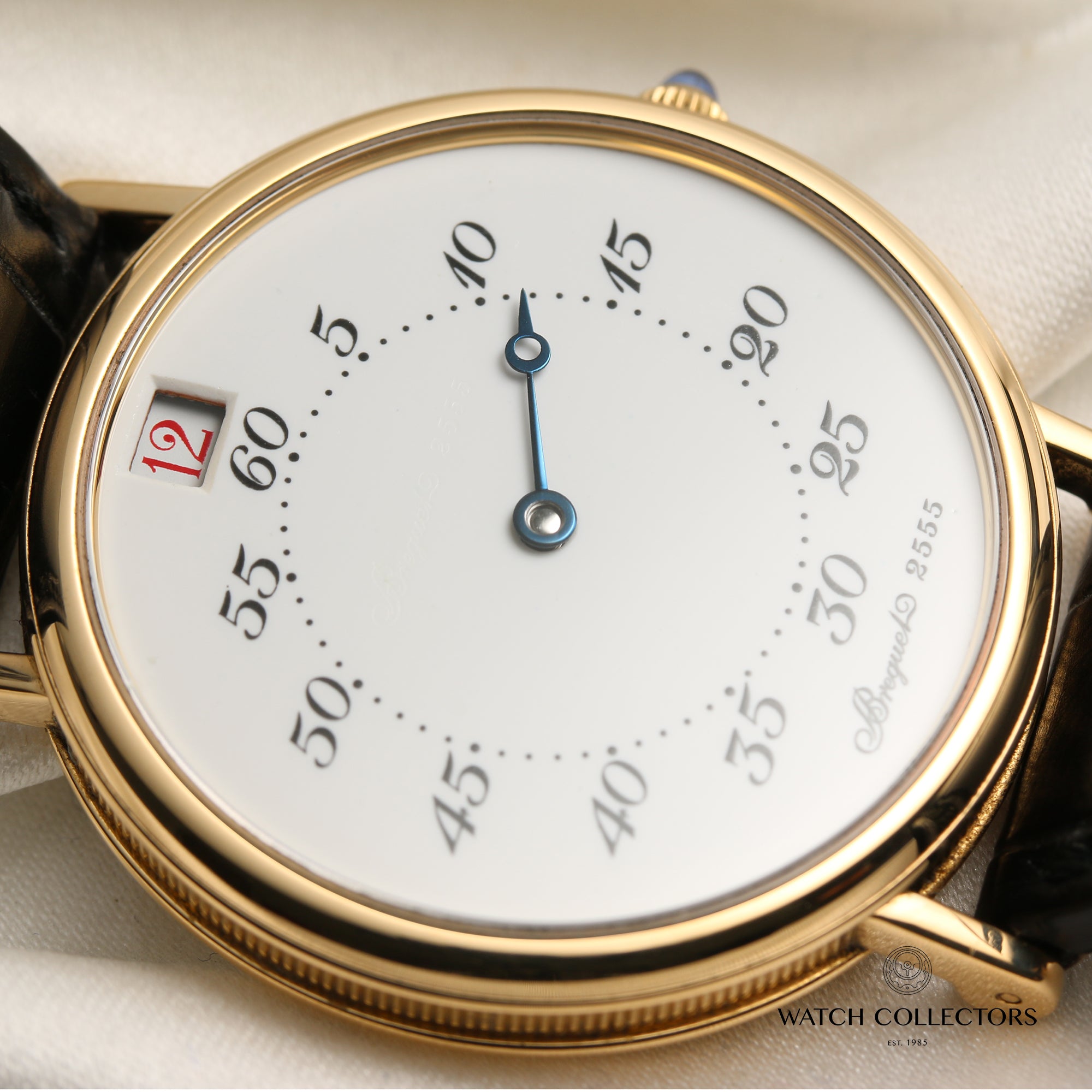 Breguet 18K Yellow Gold Second Hand Watch Collectors 5