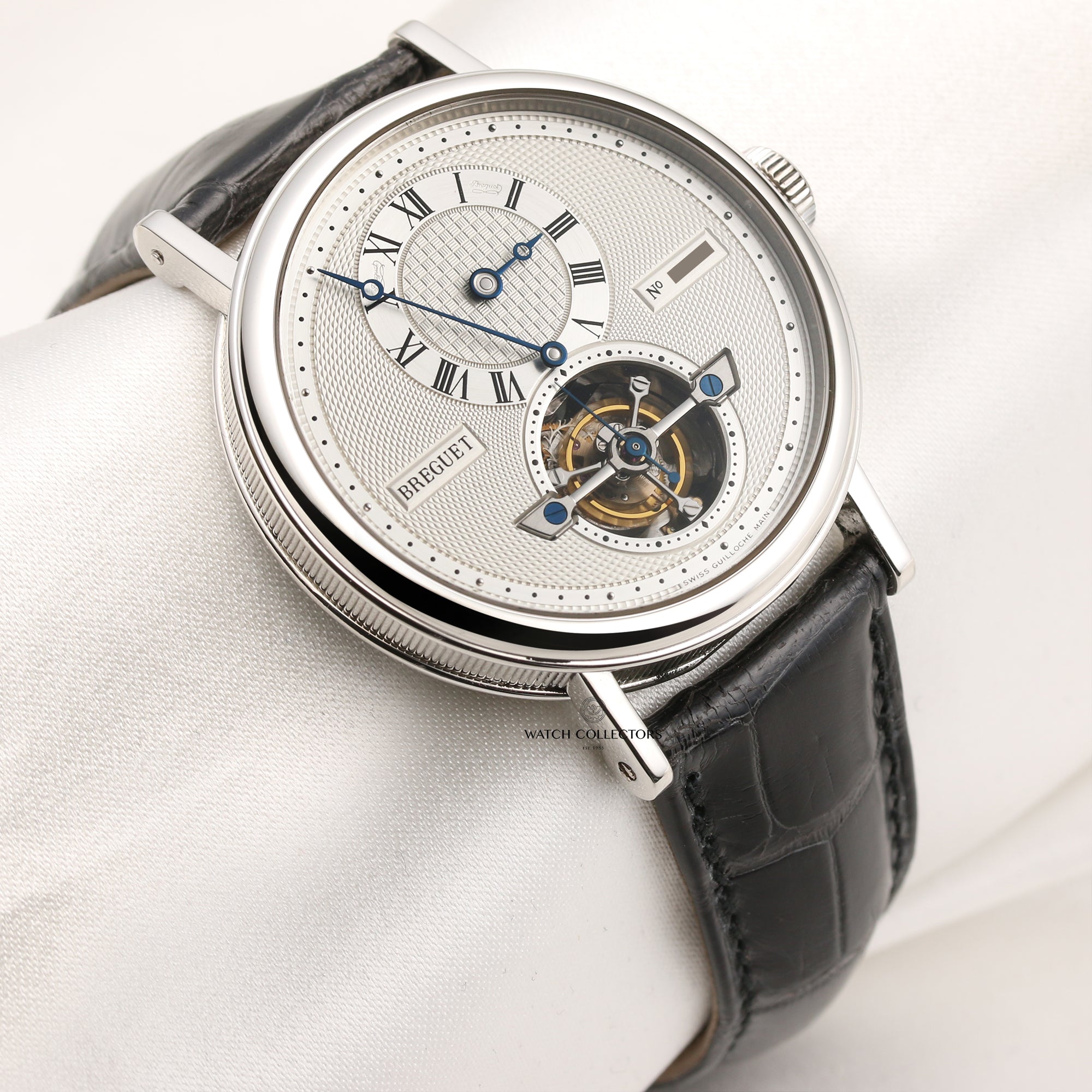 Breguet Classique Grande complications 5307 Tourbillon Platinum Second Hand Watch Collectors 5
