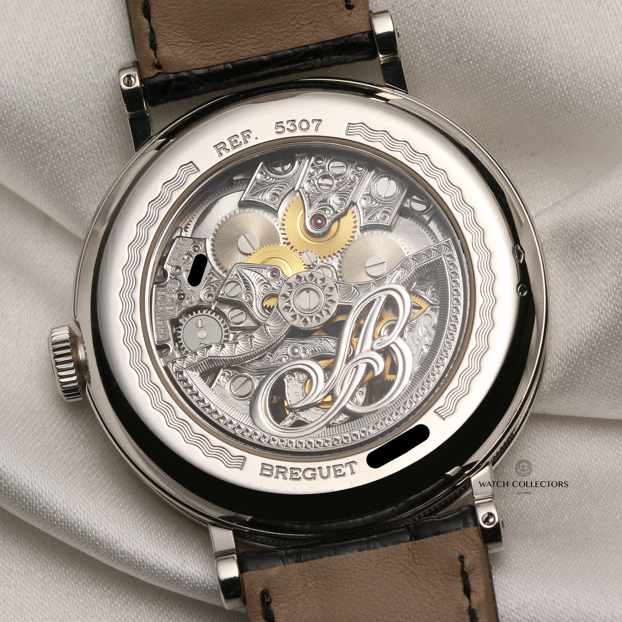 Breguet Classique Grande complications 5307 Tourbillon Platinum Second Hand Watch Collectors 8