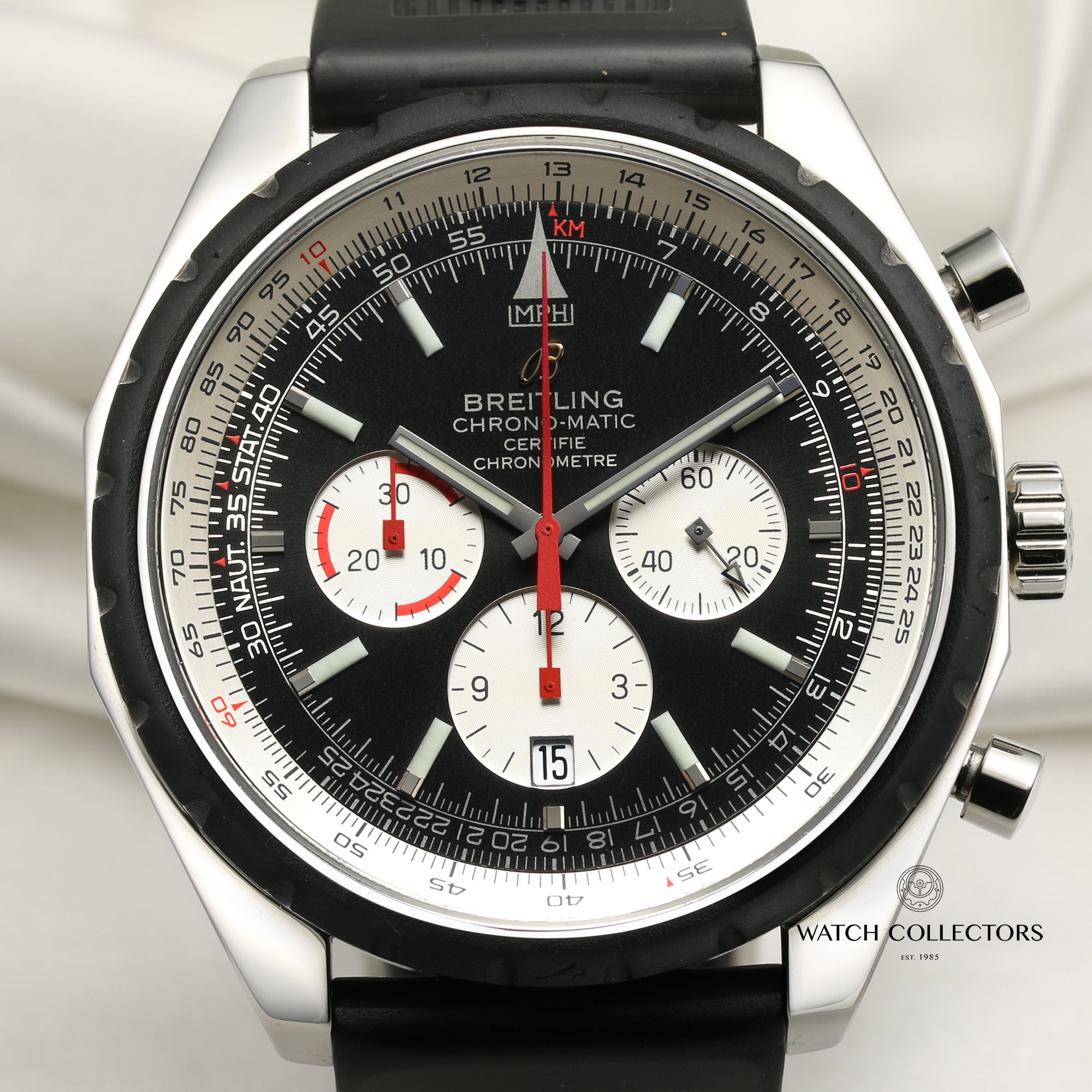 Breitling Chrono-matic Second Hand Watch Collectors 2