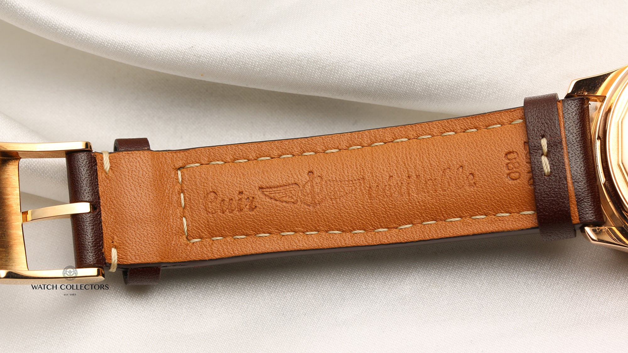 Breitling Montbrillant R41370 18K Rose Gold Second Hand Watch Collectors 9