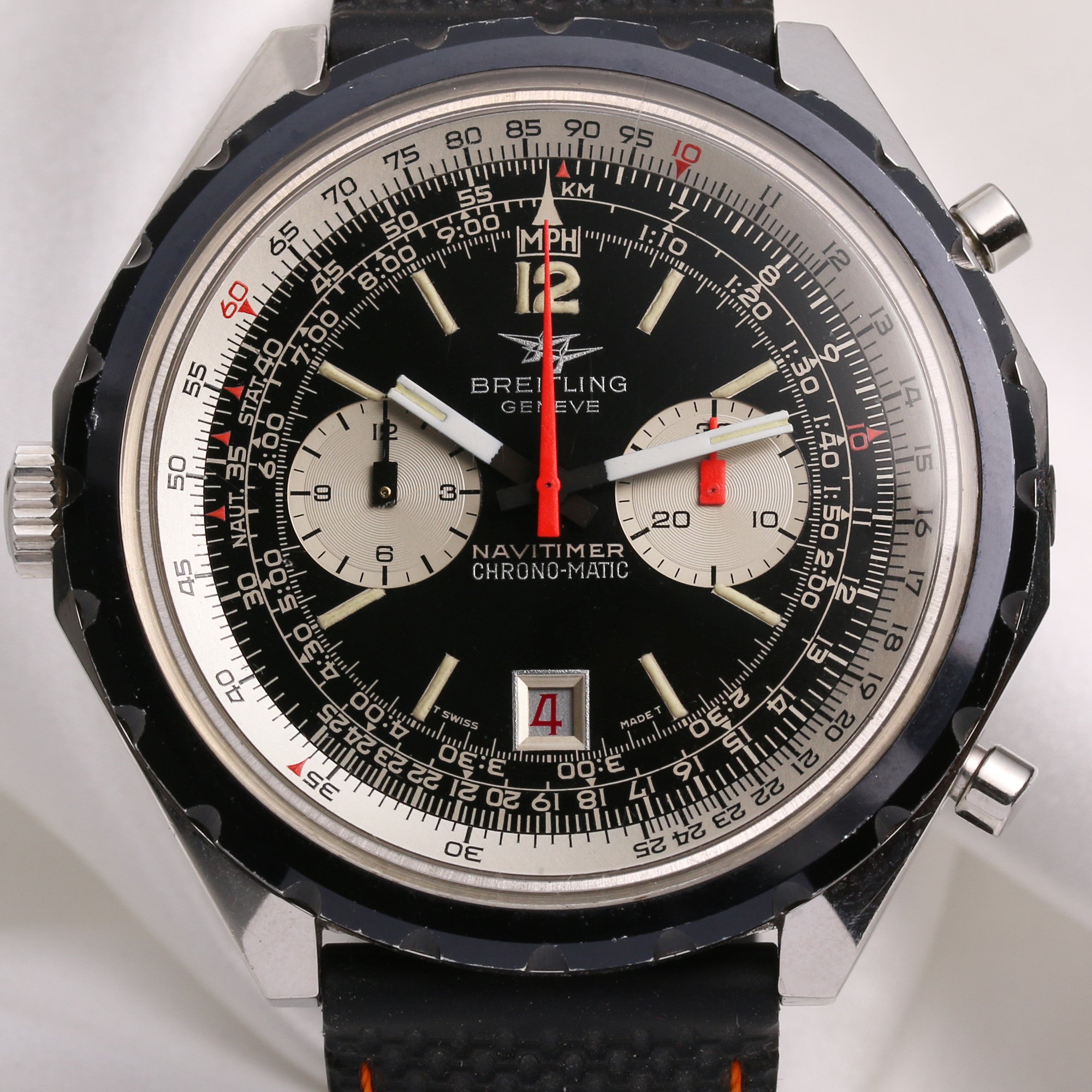 Breitling Navitimer DDE BR 11525 67 Stainless Steel Second Hand Watch Collectors 2