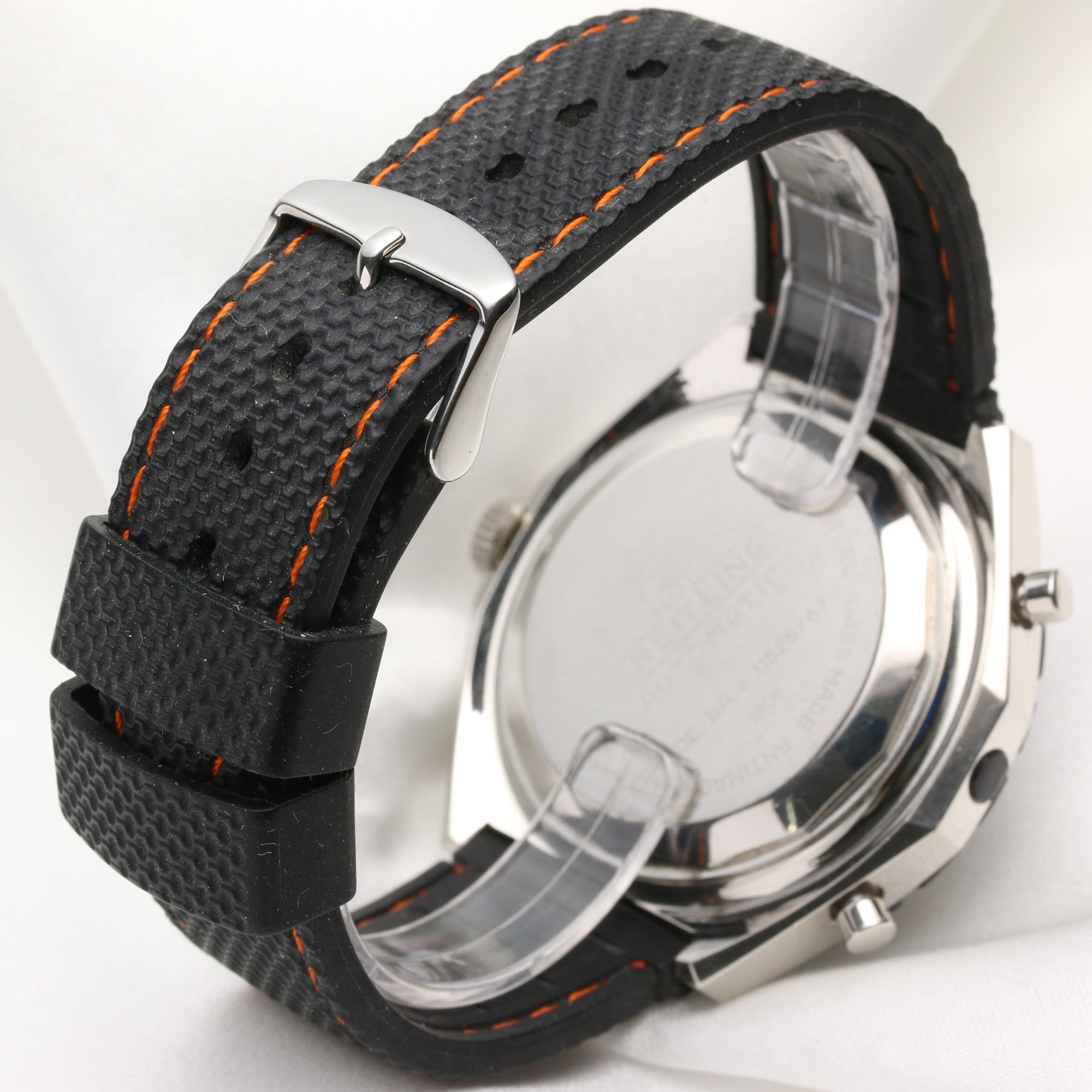 Breitling Navitimer DDE BR 11525 67 Stainless Steel Second Hand Watch Collectors 5