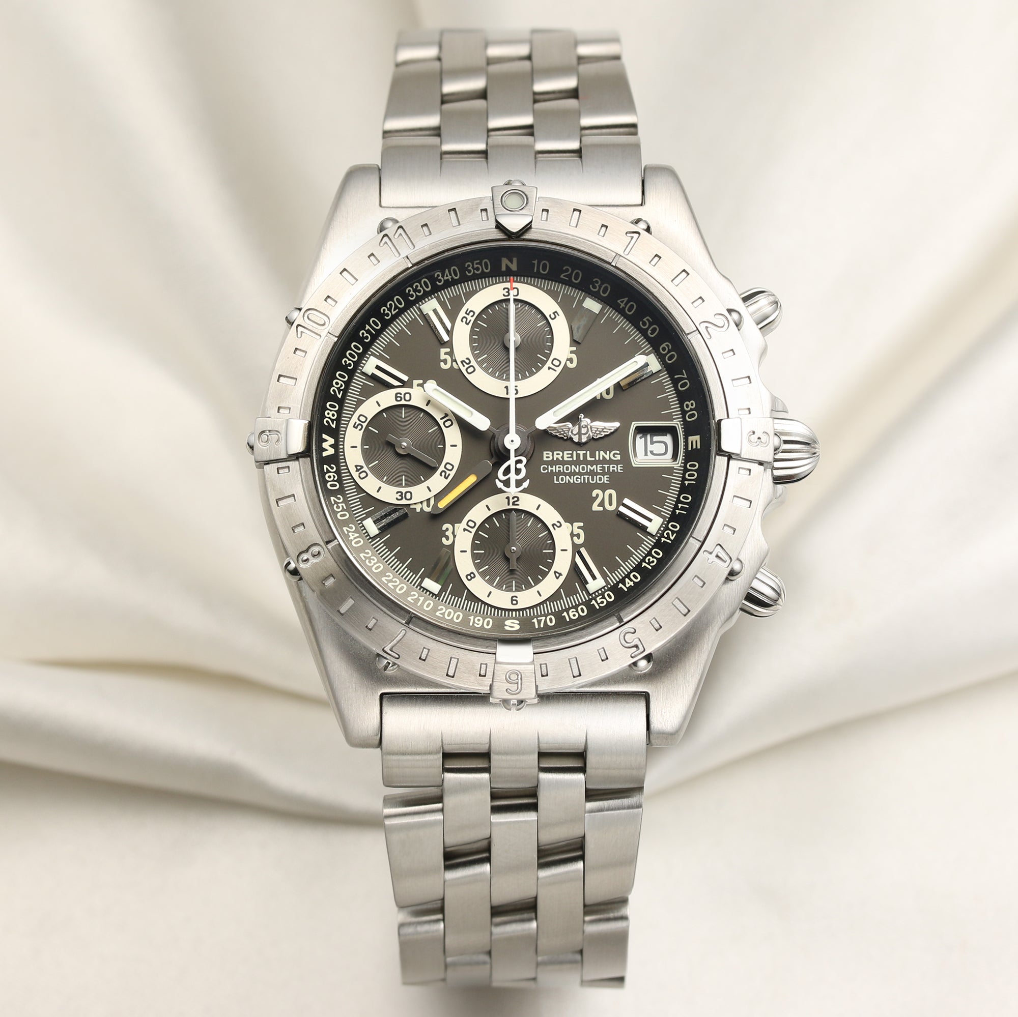 Breitling A20348 Chronomat Longitude Stainless Steel