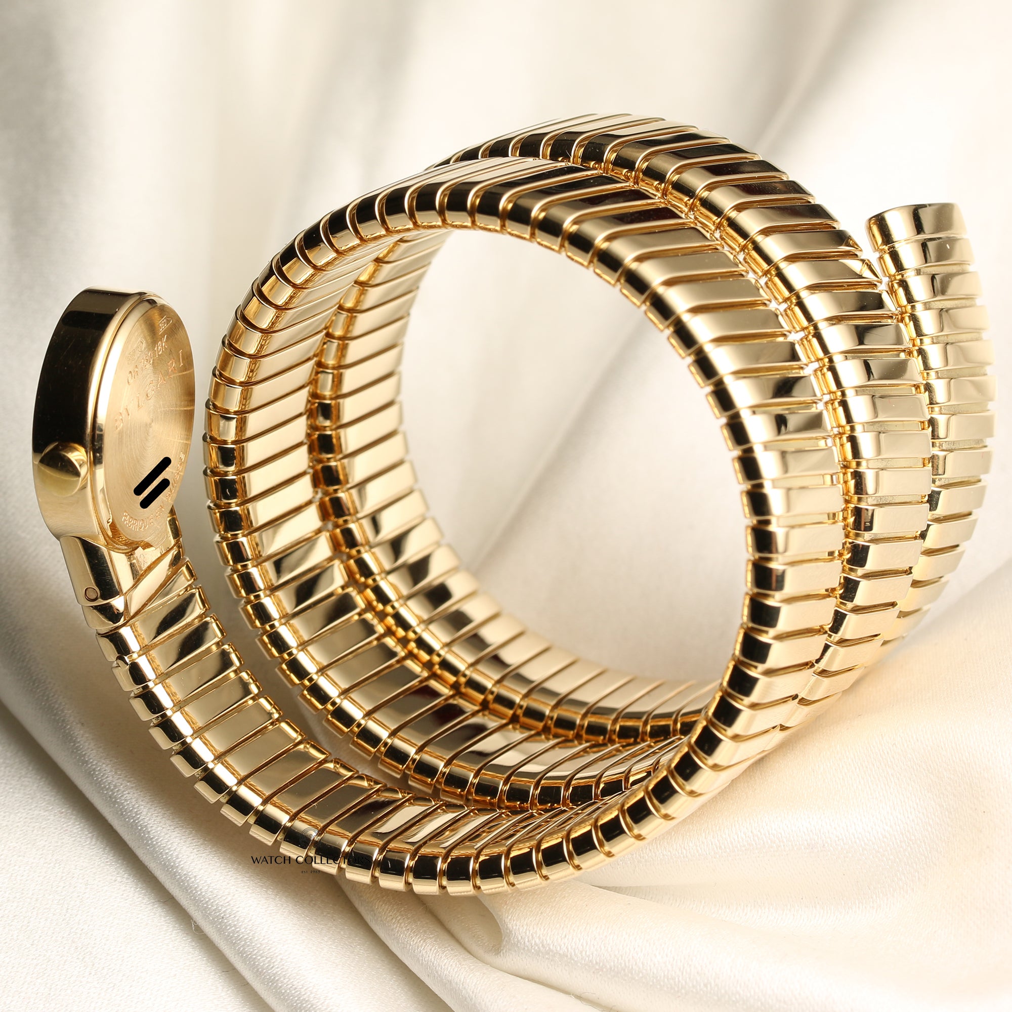 Bvlgari 18K Yellow Gold Second Hand Watch Collectors 3