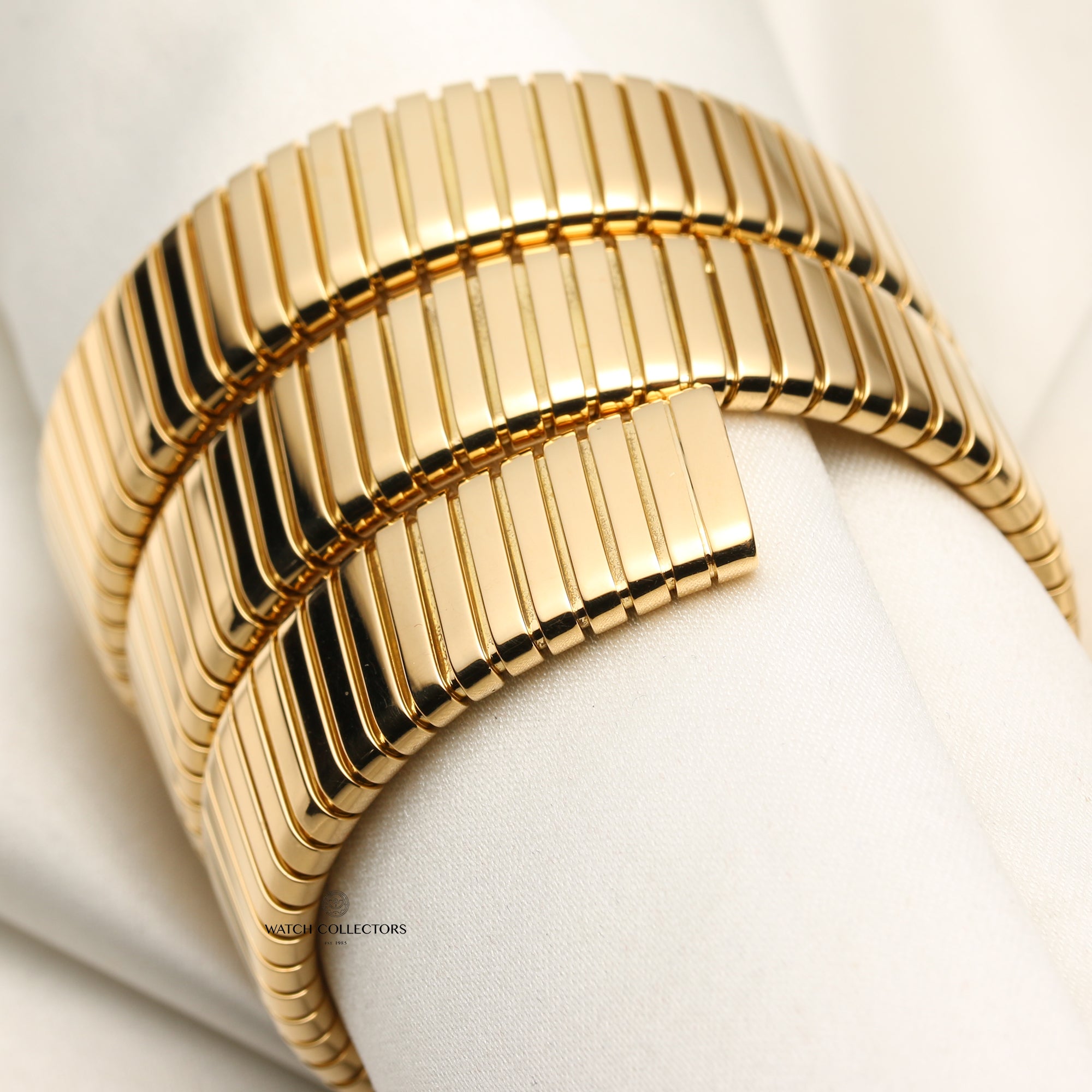 Bvlgari 18K Yellow Gold Second Hand Watch Collectors 4