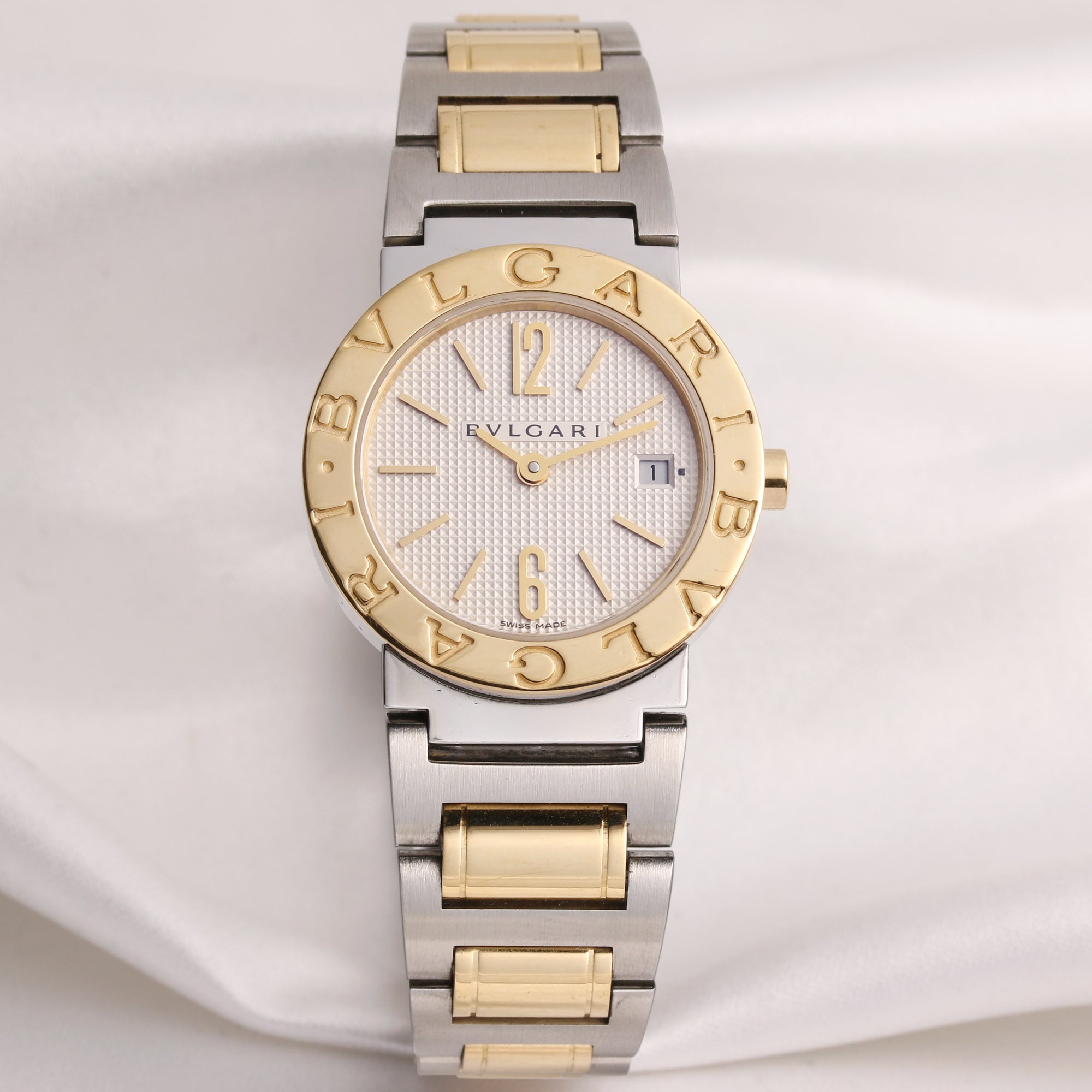 Bvlgari Ladies Steel & Gold Second Hand Watch Collectors 1
