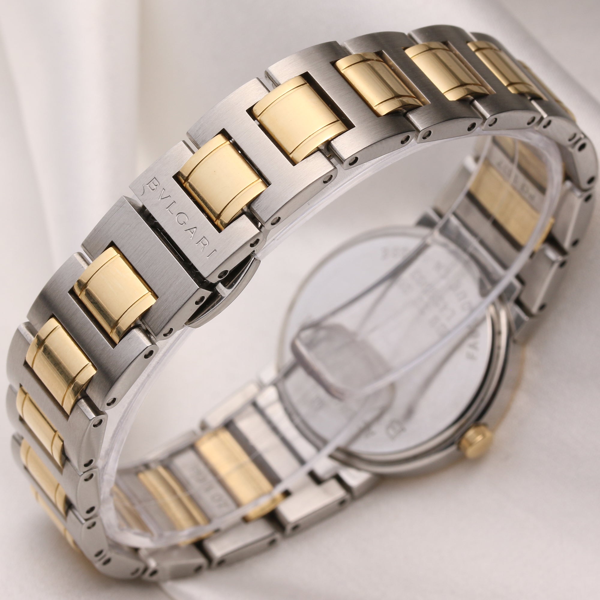 Bvlgari Ladies Steel & Gold Second Hand Watch Collectors 5