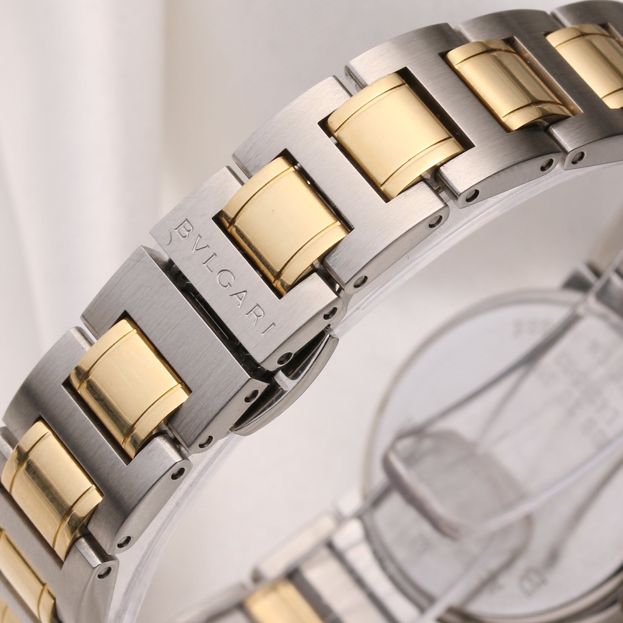 Bvlgari Ladies Steel & Gold Second Hand Watch Collectors 6