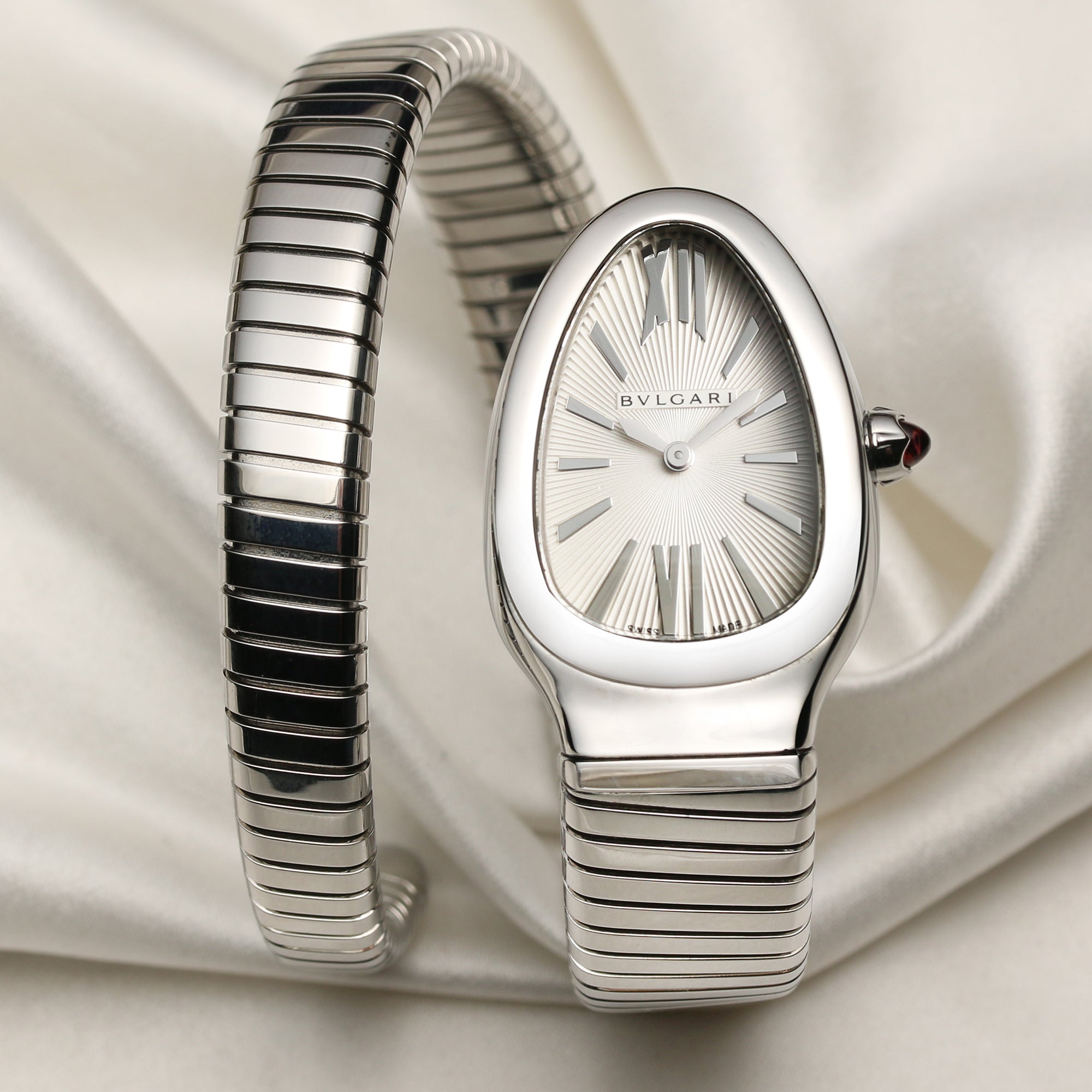 Bvlgari Serpenti Stainless Steel Second hand Watch Collectors 1