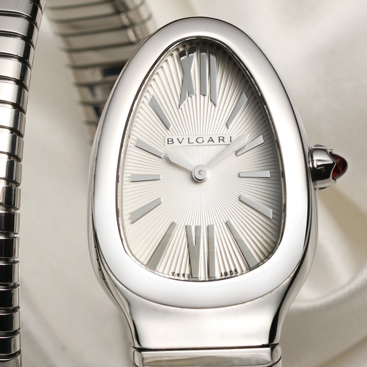 Bvlgari Serpenti Stainless Steel Second hand Watch Collectors 2