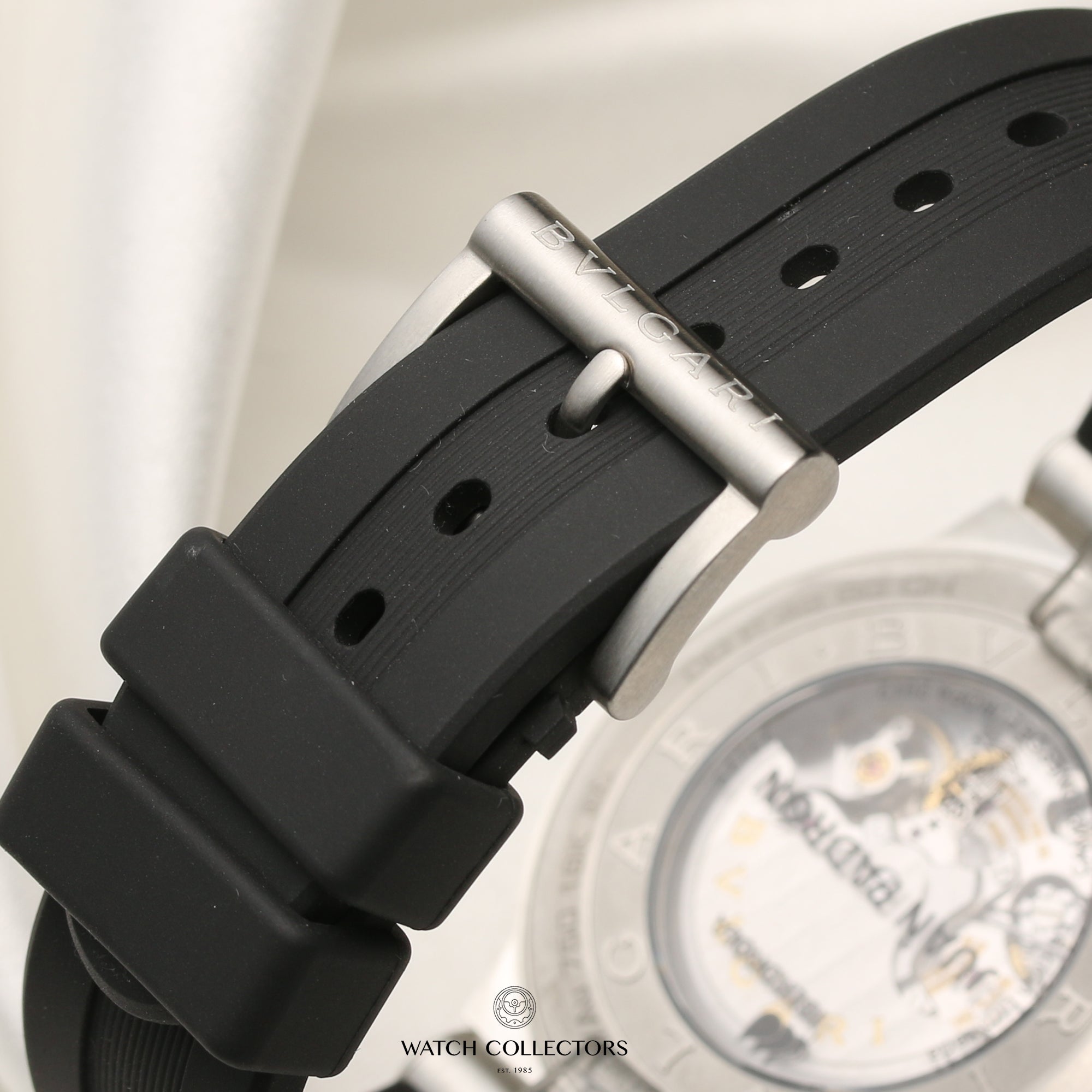 Bvlgari Steel & Rose Gold Second Hand Watch Collectors 9