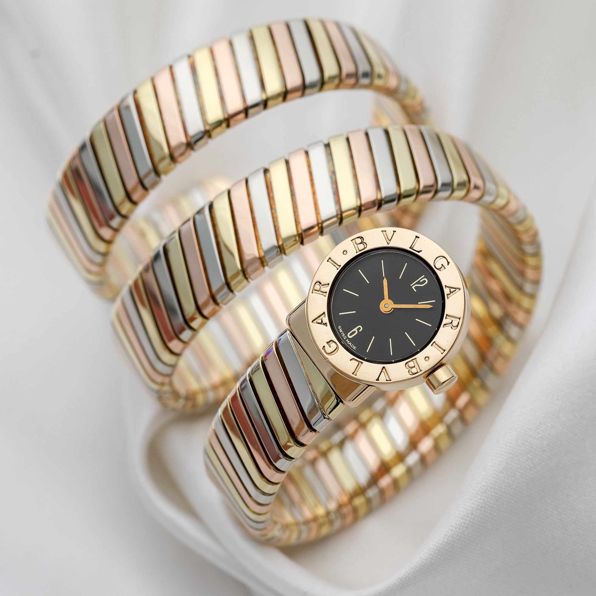 Bvlgari Tri Colour Gold Second Hand Watch Collectors 2