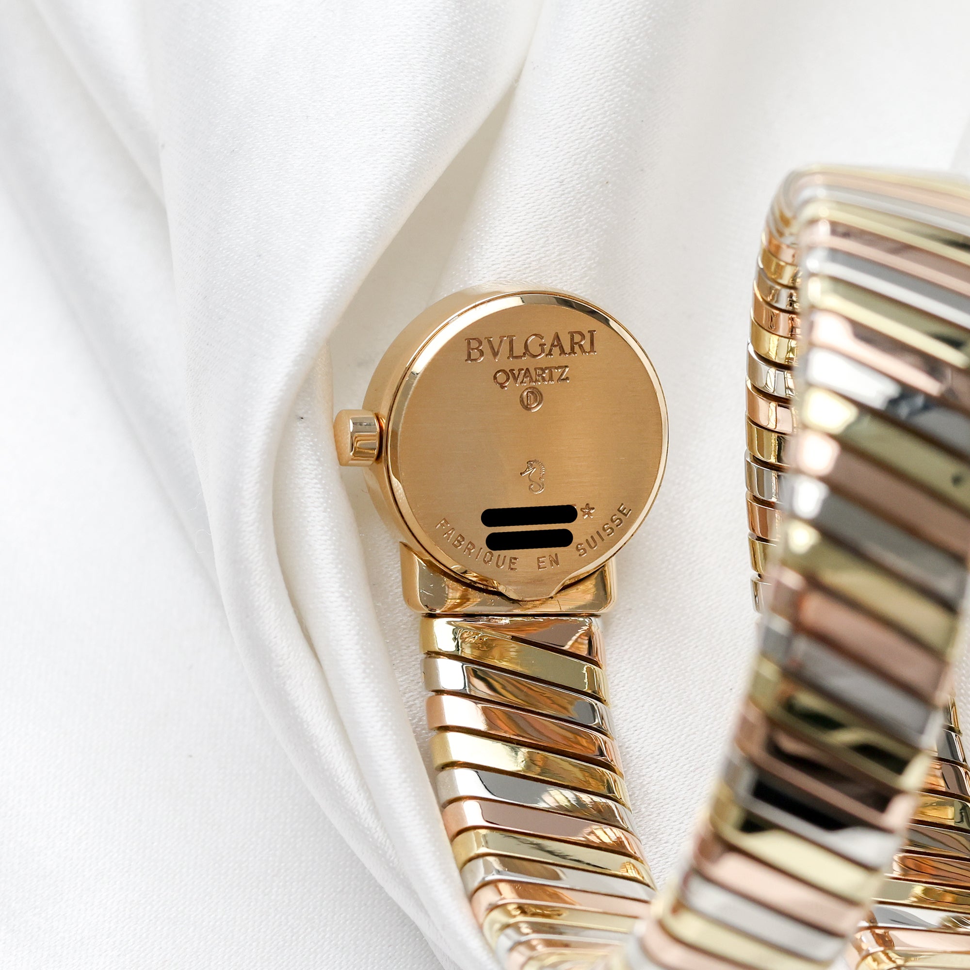 Bvlgari Tri Colour Gold Second Hand Watch Collectors 3