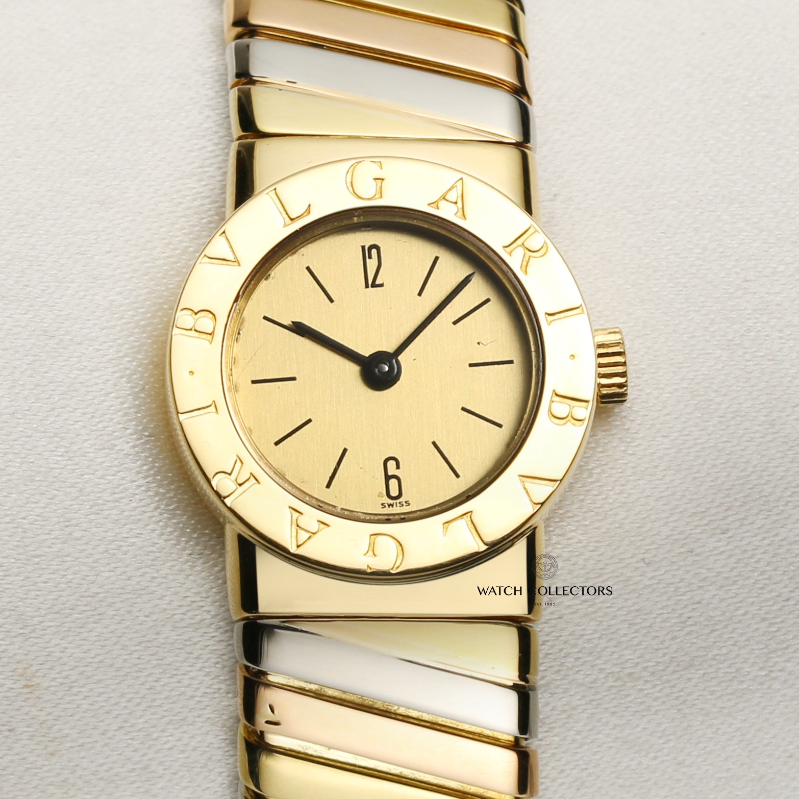 Bvlgari Tri Colour Gold Second hand Watch Collectors 2