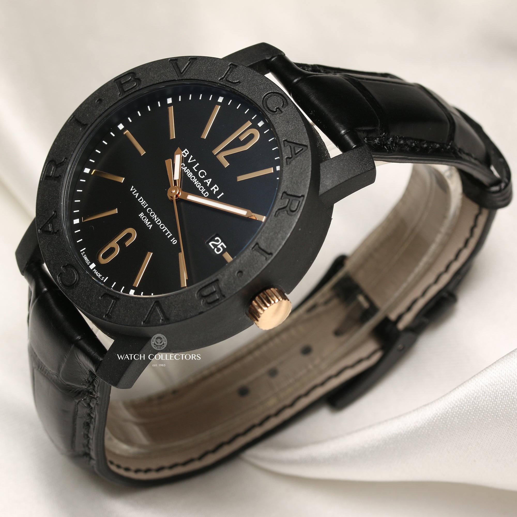 Bvlgari Via Dei Condotti 10 Roma Second Hand Watch Collectors 3