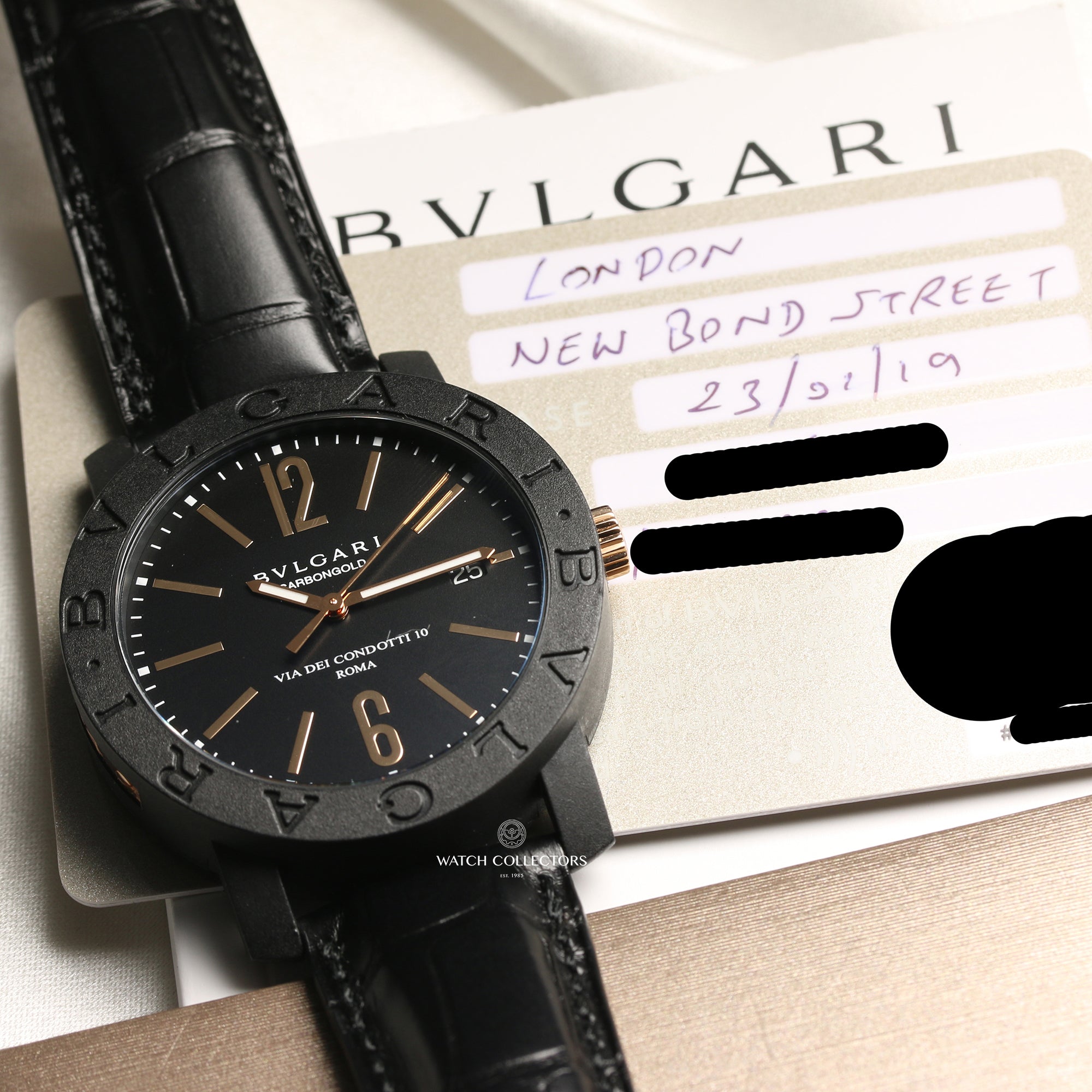 Bvlgari Via Dei Condotti 10 Roma Second Hand Watch Collectors 9