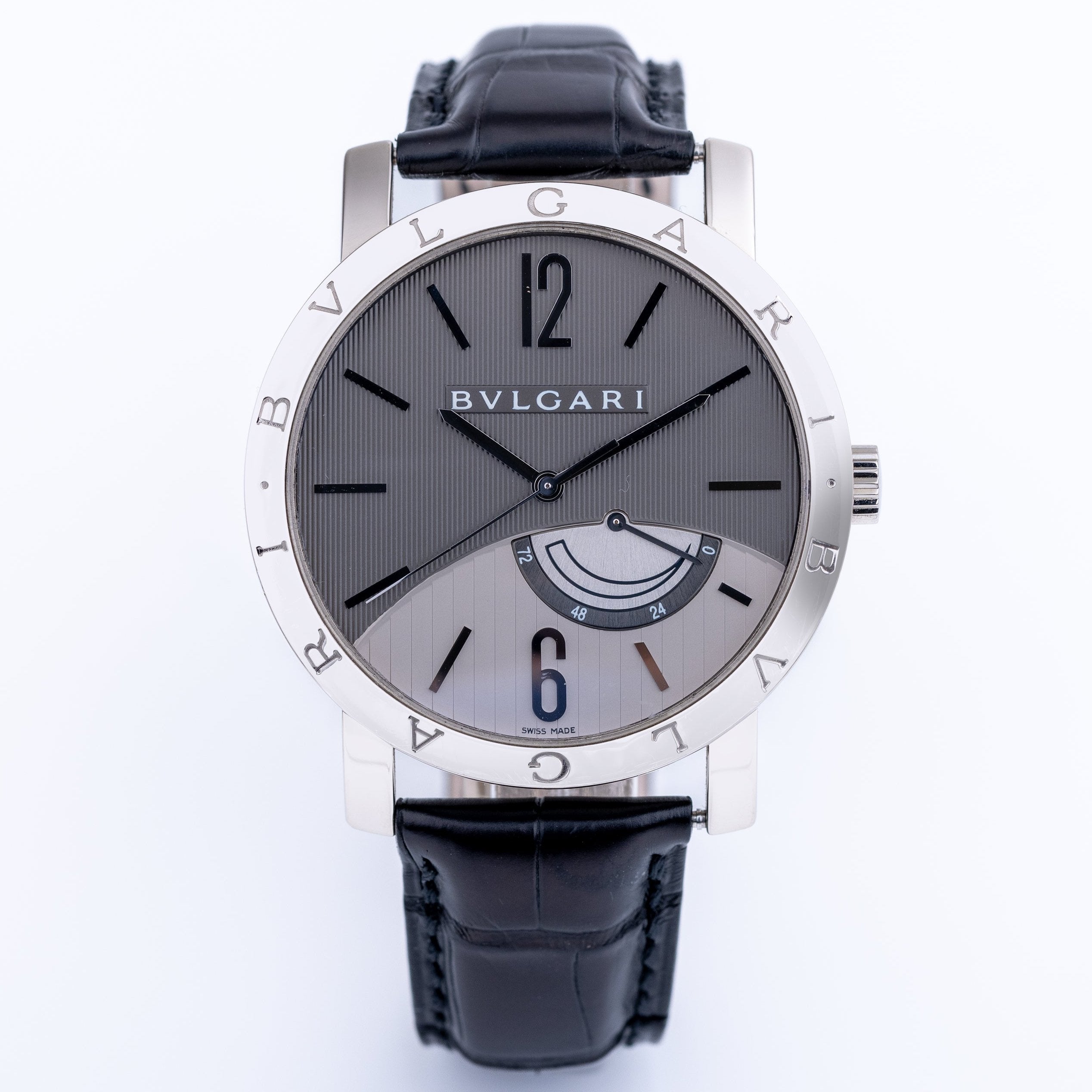 Bvlgari Power Reserve | REF. BB W 41 GL | 18k White Gold | Manual-Wind