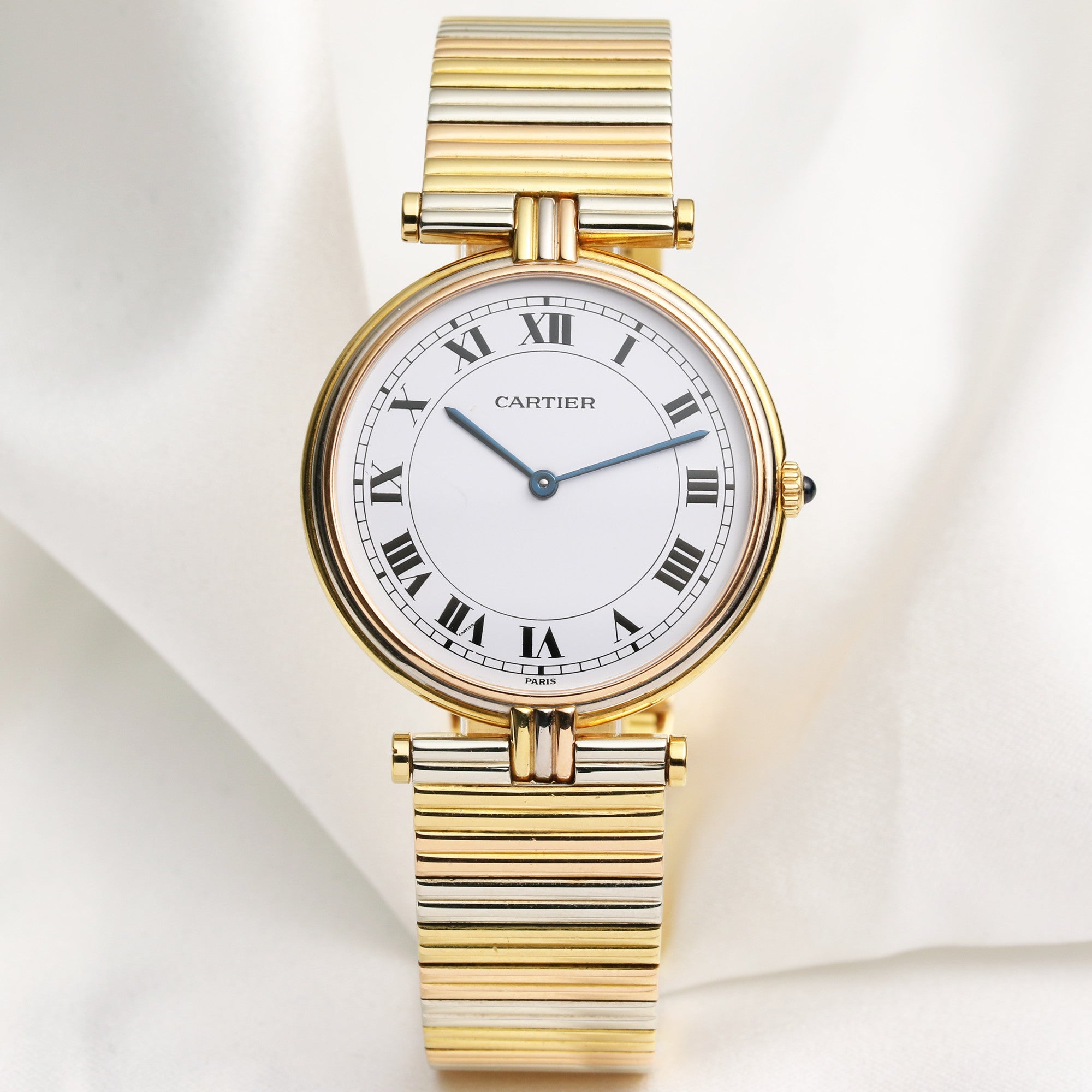 Cartier 18K Gold Second Hand Watch Collectors 1