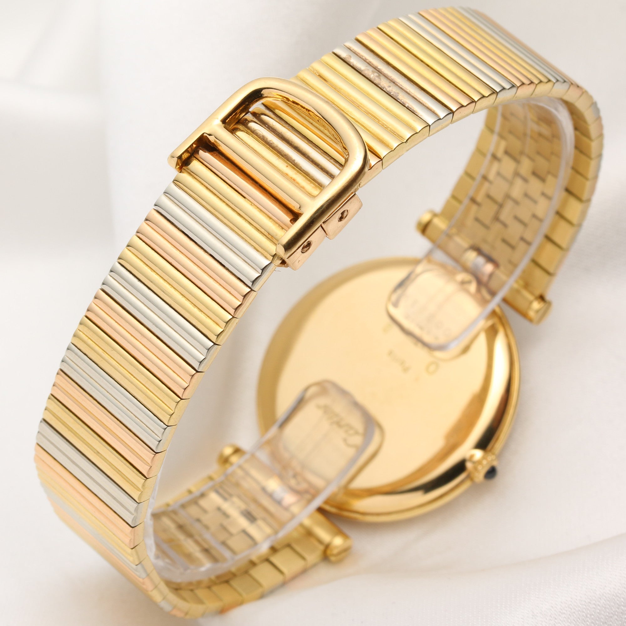 Cartier 18K Gold Second Hand Watch Collectors 5