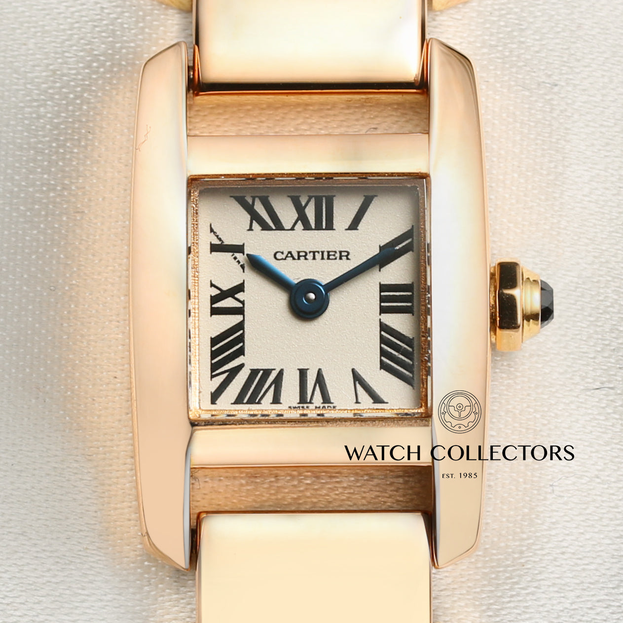Cartier 18K Rose Gold Second Hand Watch Collectors 2