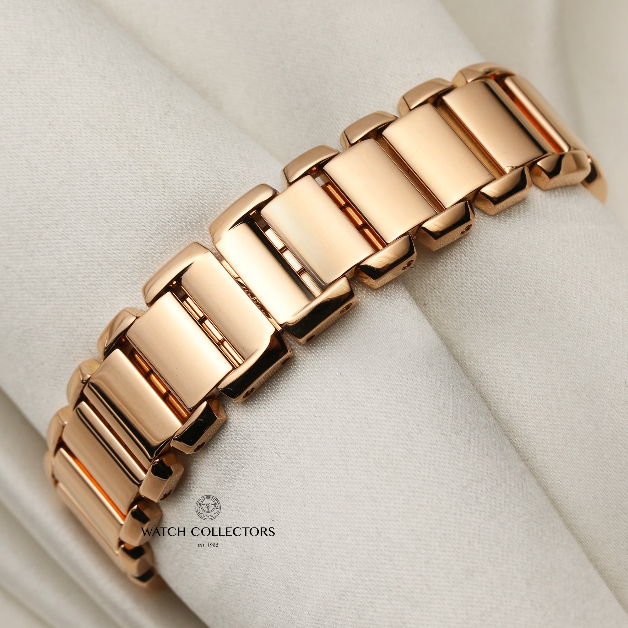 Cartier 18K Rose Gold Second Hand Watch Collectors 8